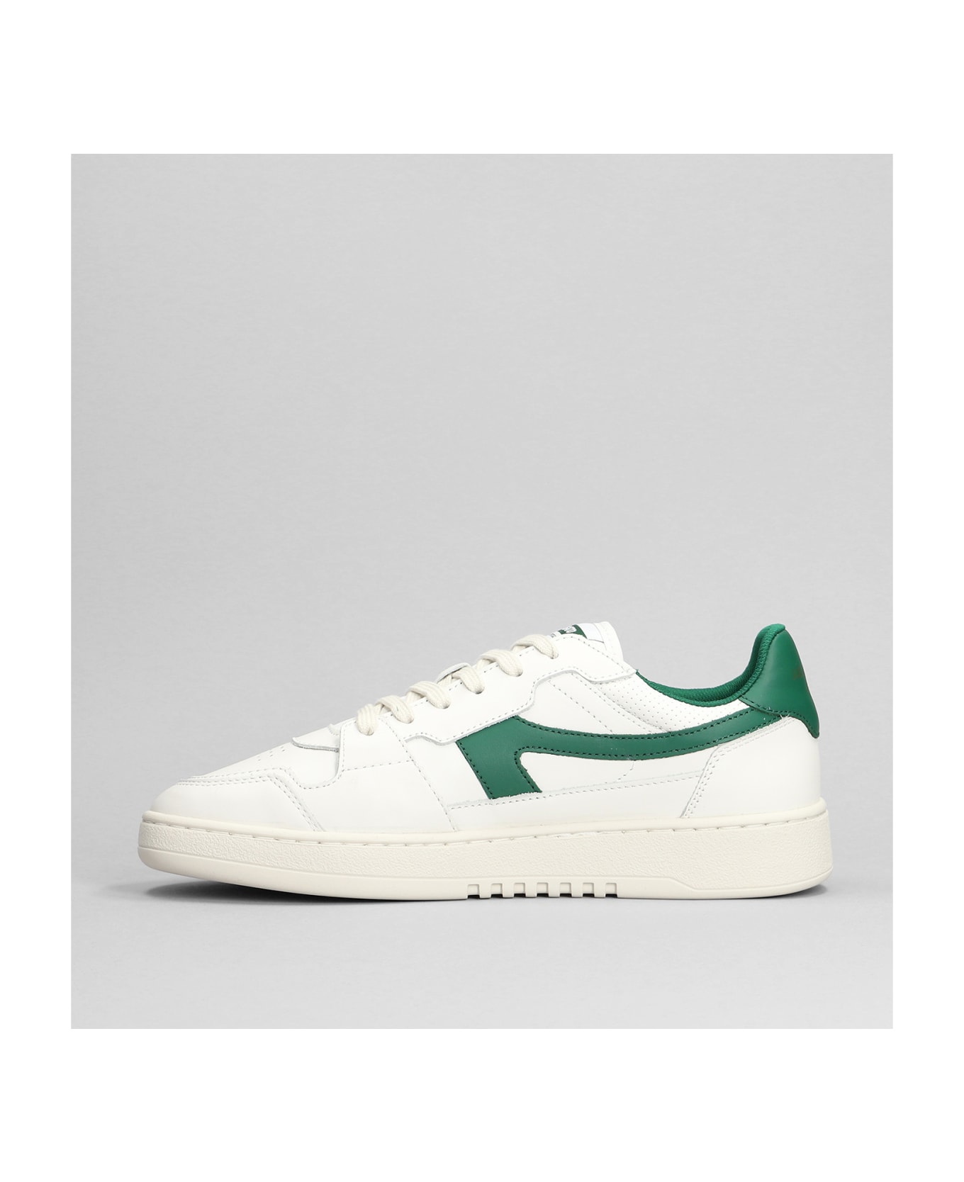 Axel Arigato Dice-a Sneaker Sneakers In White Leather - White Green