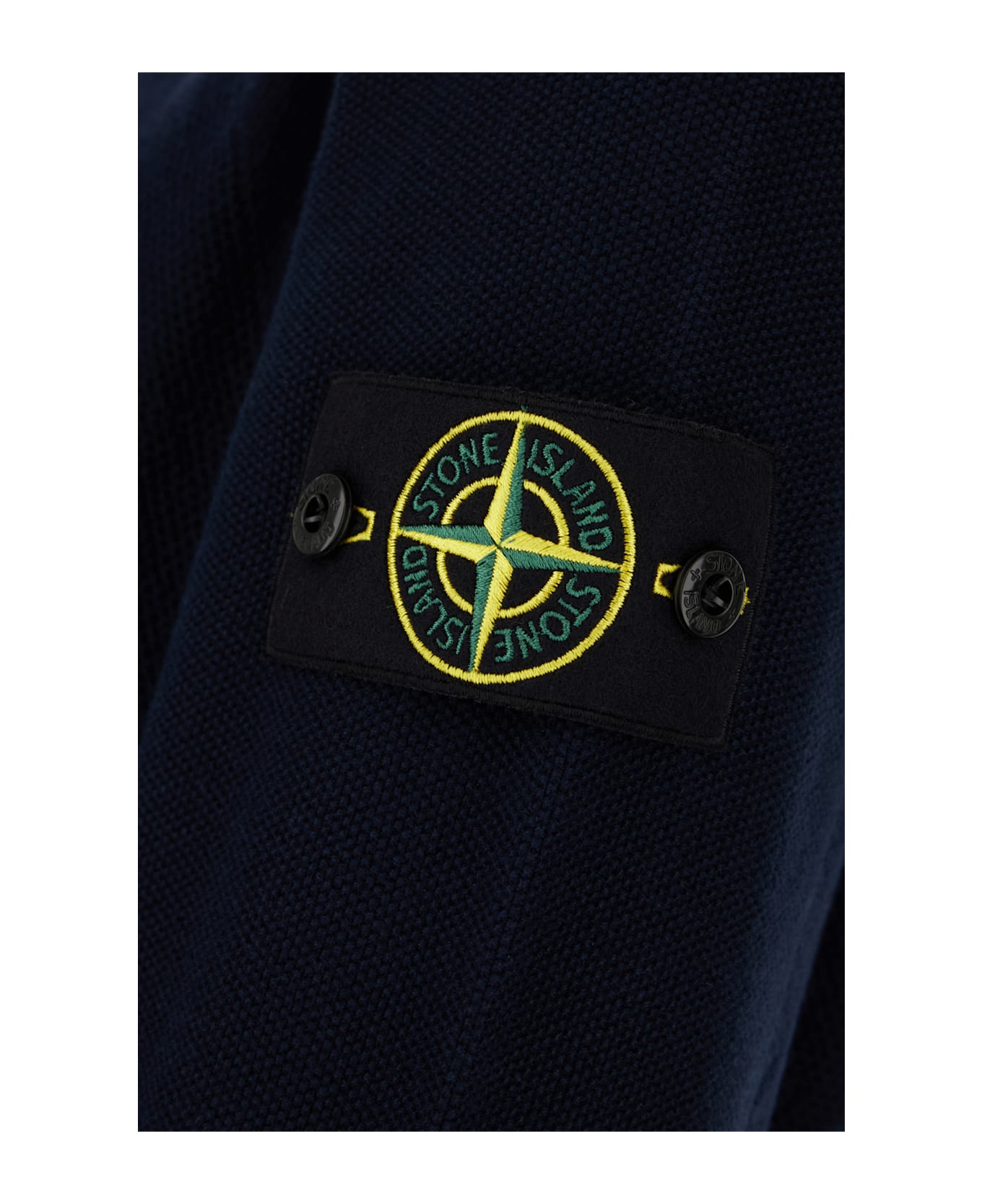 Navy Blue Cotton Sweater
