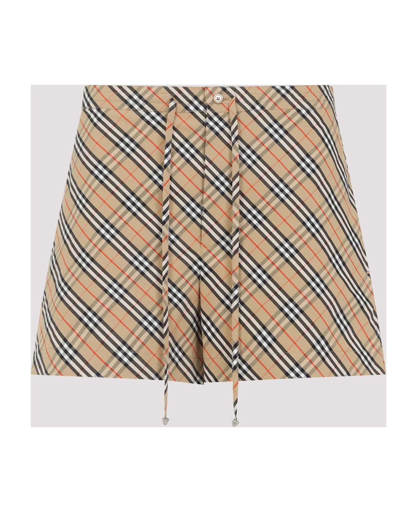 Burberry Check Shorts - Sand Ip Check