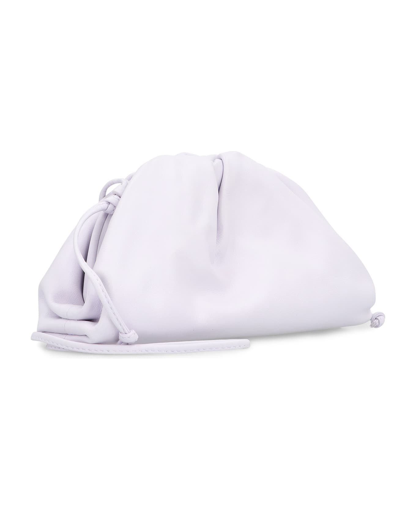 Bottega Veneta Leather Mini Pouch - Lilac