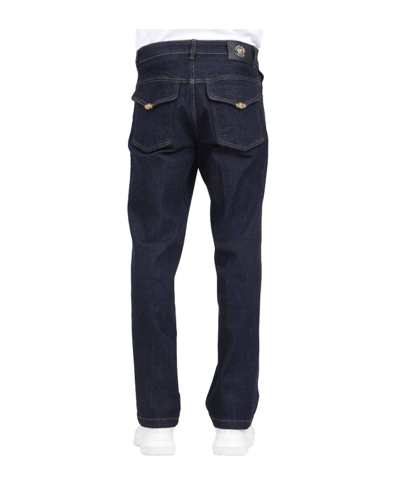 Versace Jeans Couture 5 Pocket Pants - Blue