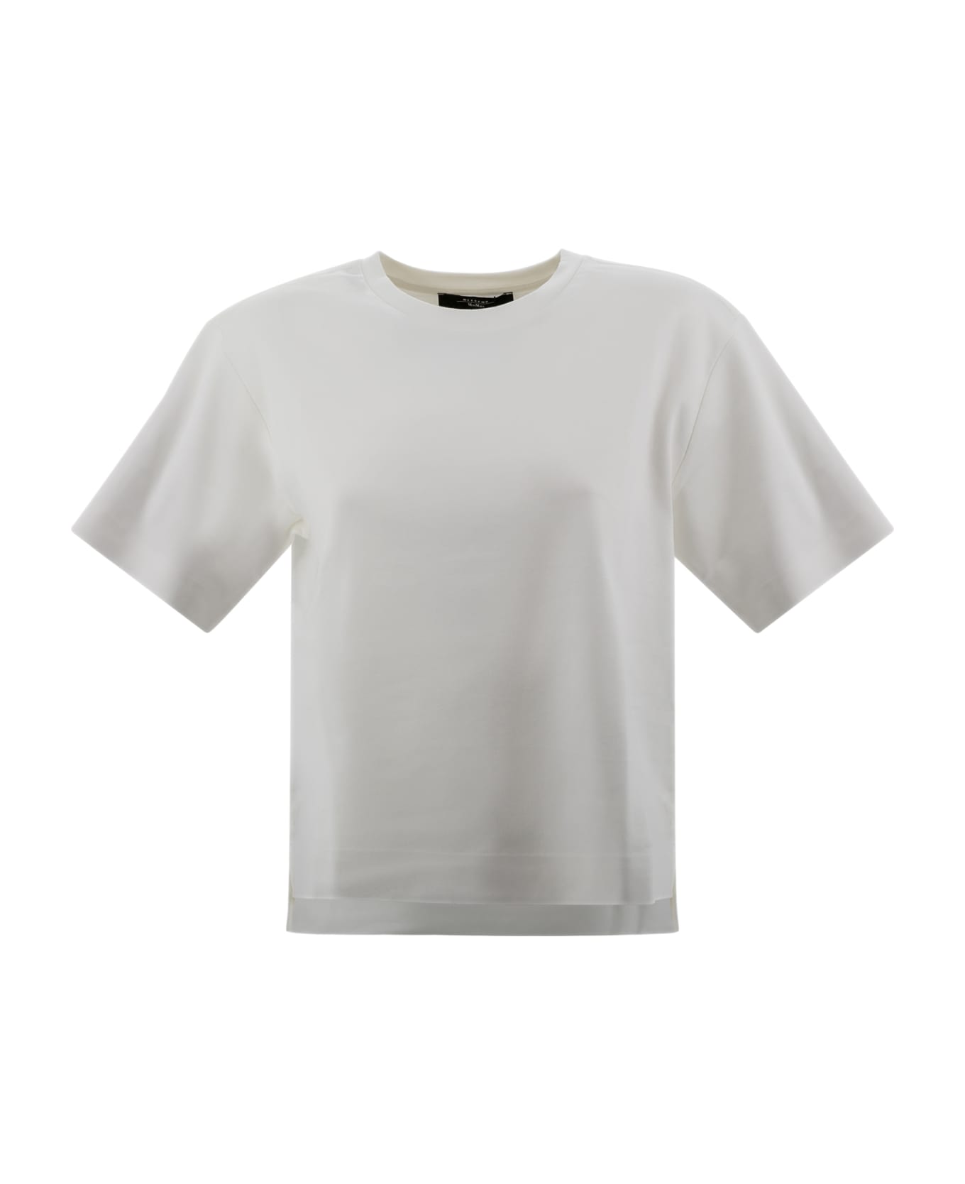 Weekend Max Mara Cotton Jersey T-shirt - Off