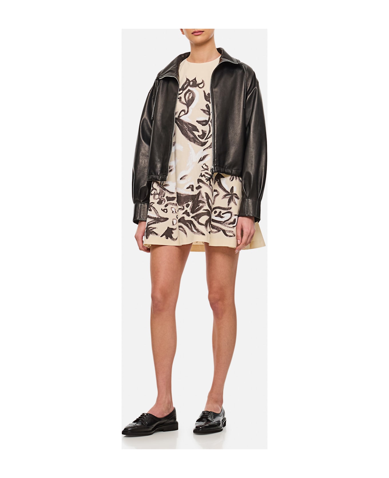 Durazzi Milano Unlined Bomber Jacket - Black