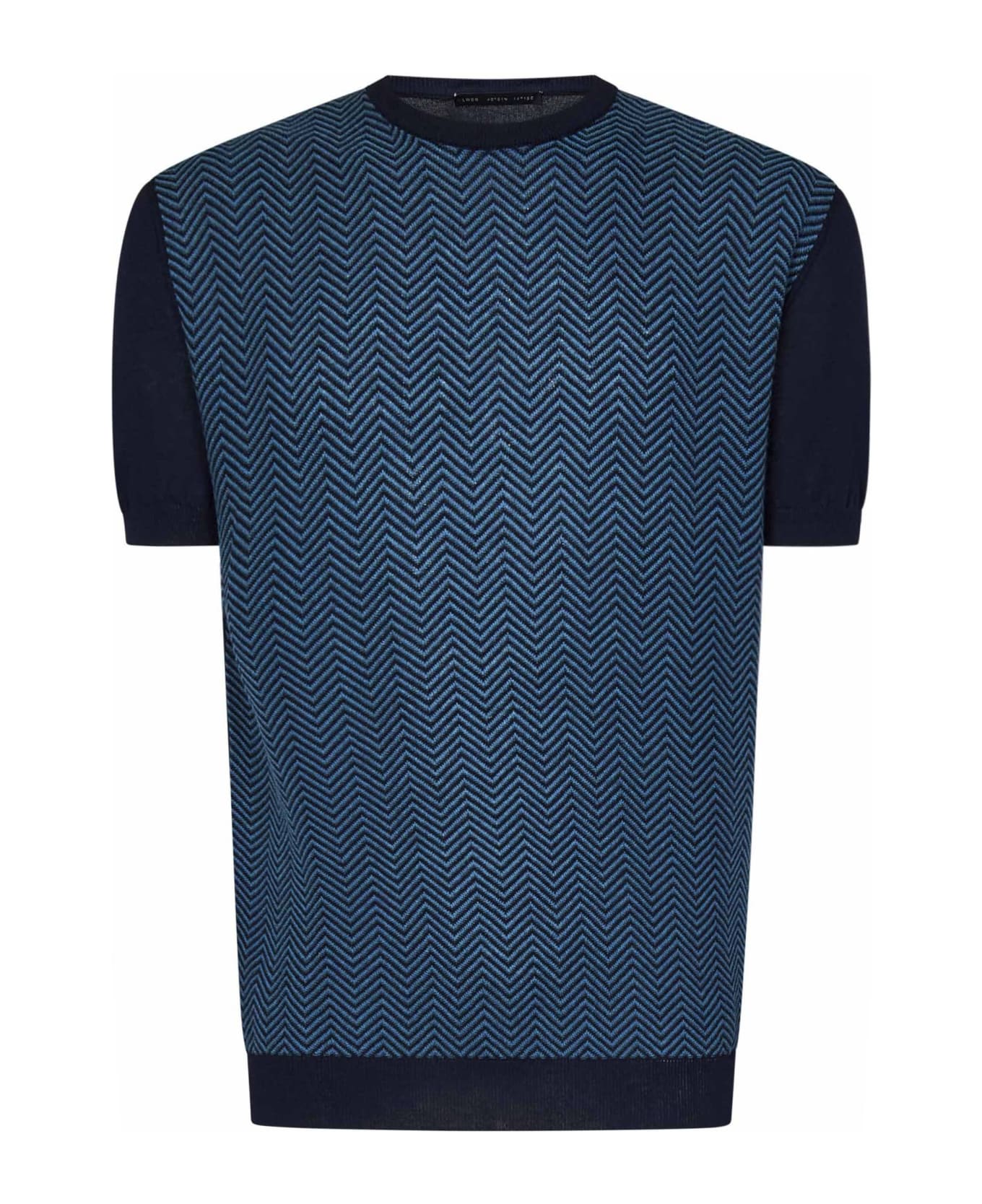 Low Brand Sweaters Blue - Blue シャツ