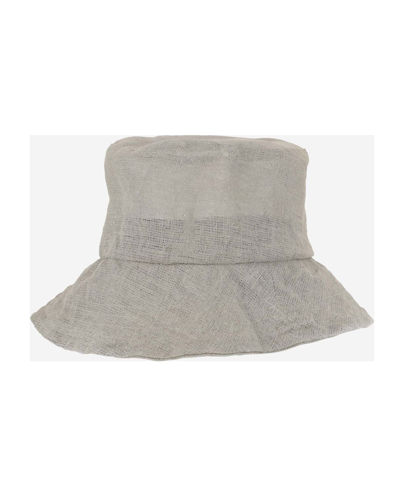 Reinhard Plank Linen Bucket Hat - Grey 帽子