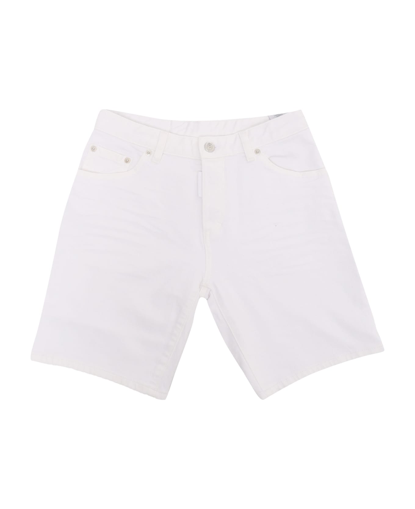 Dsquared2 White Shorts - WHITE