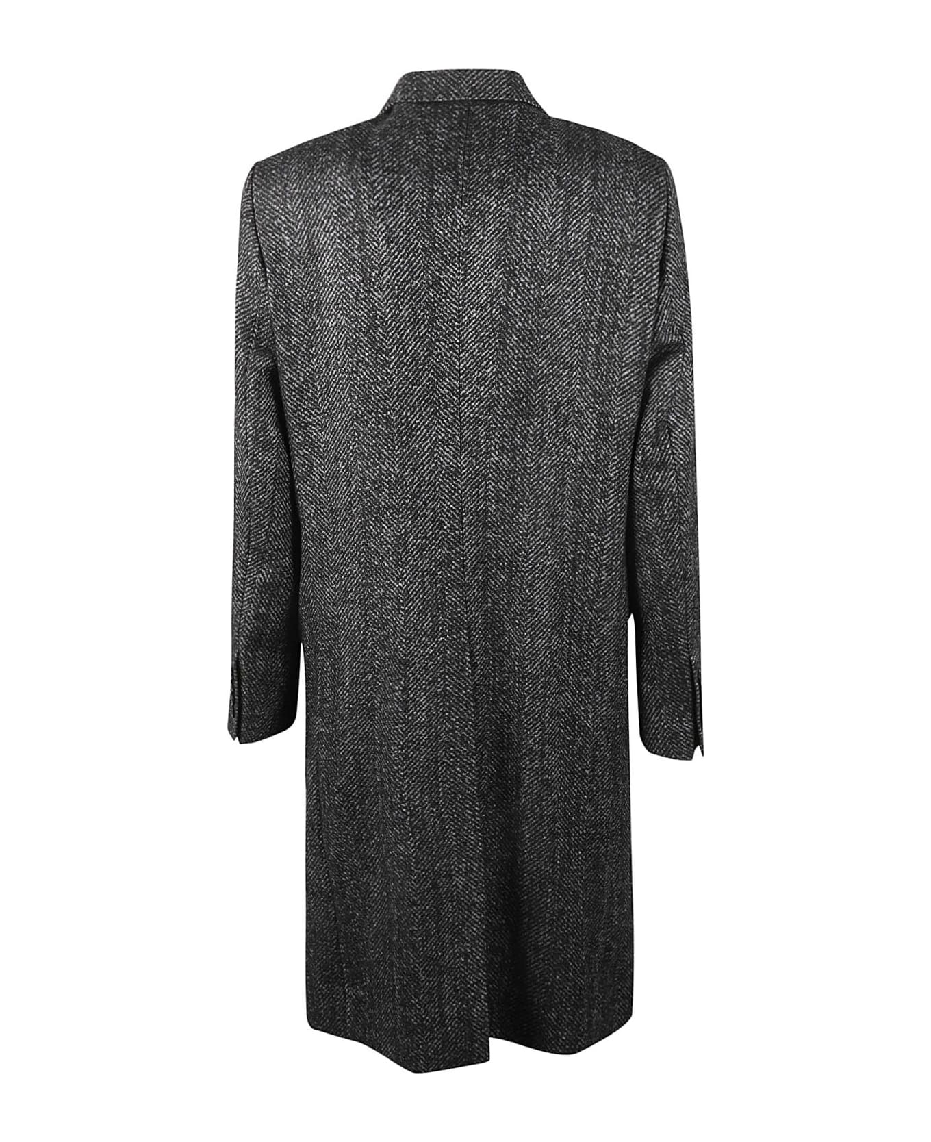 Dolce & Gabbana Buttoned Long Blazer Coat