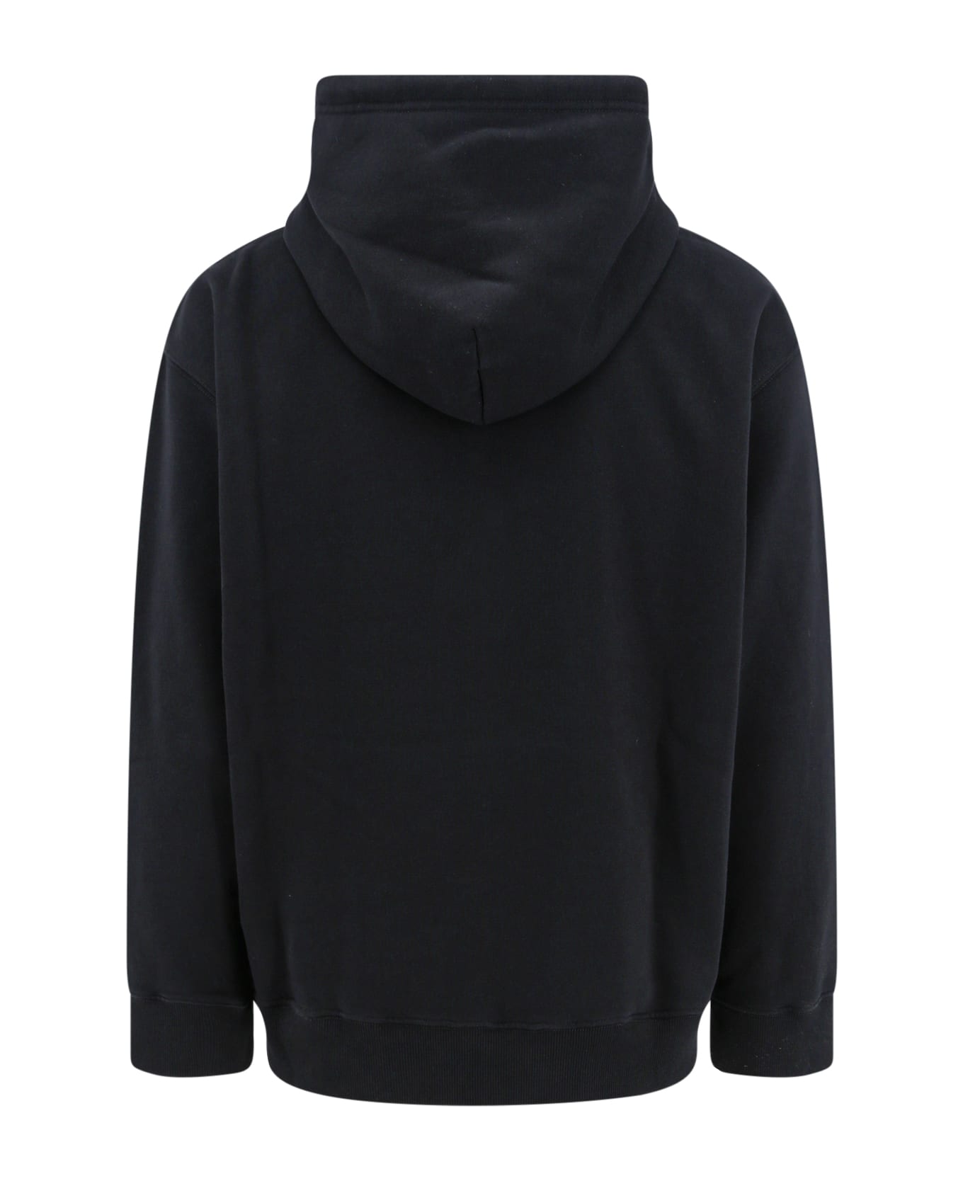 MM6 Maison Margiela Hooded Sweatshirt - Black フリース