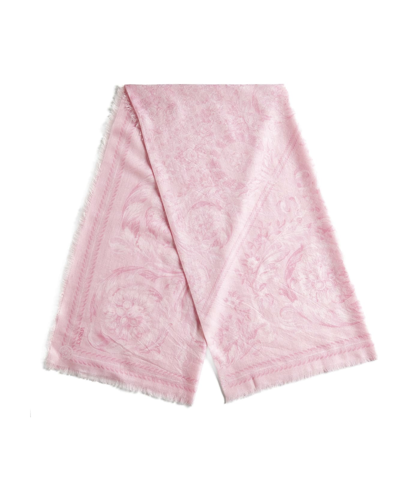 Versace Scarf - Pale pink