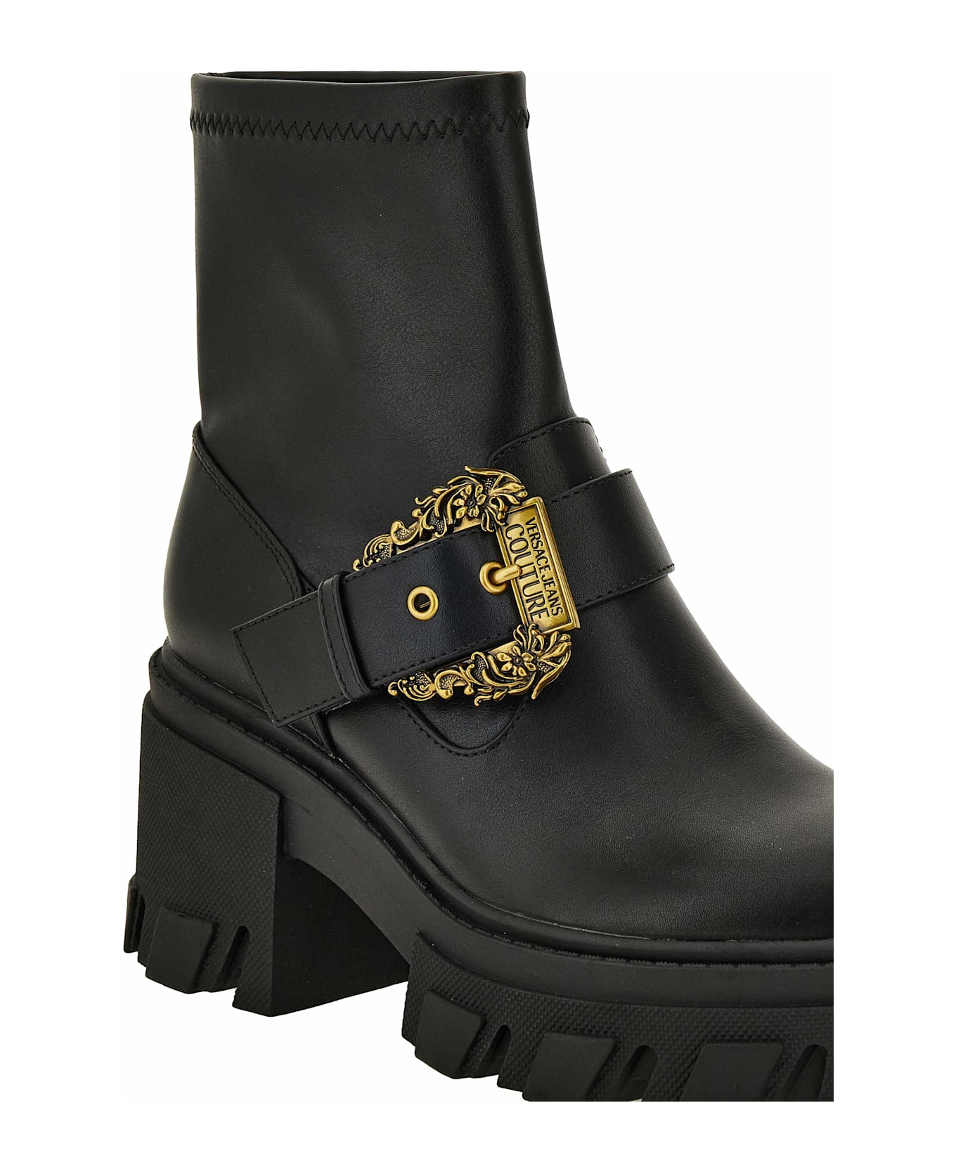 Versace Jeans Couture Ankle Boots - Black