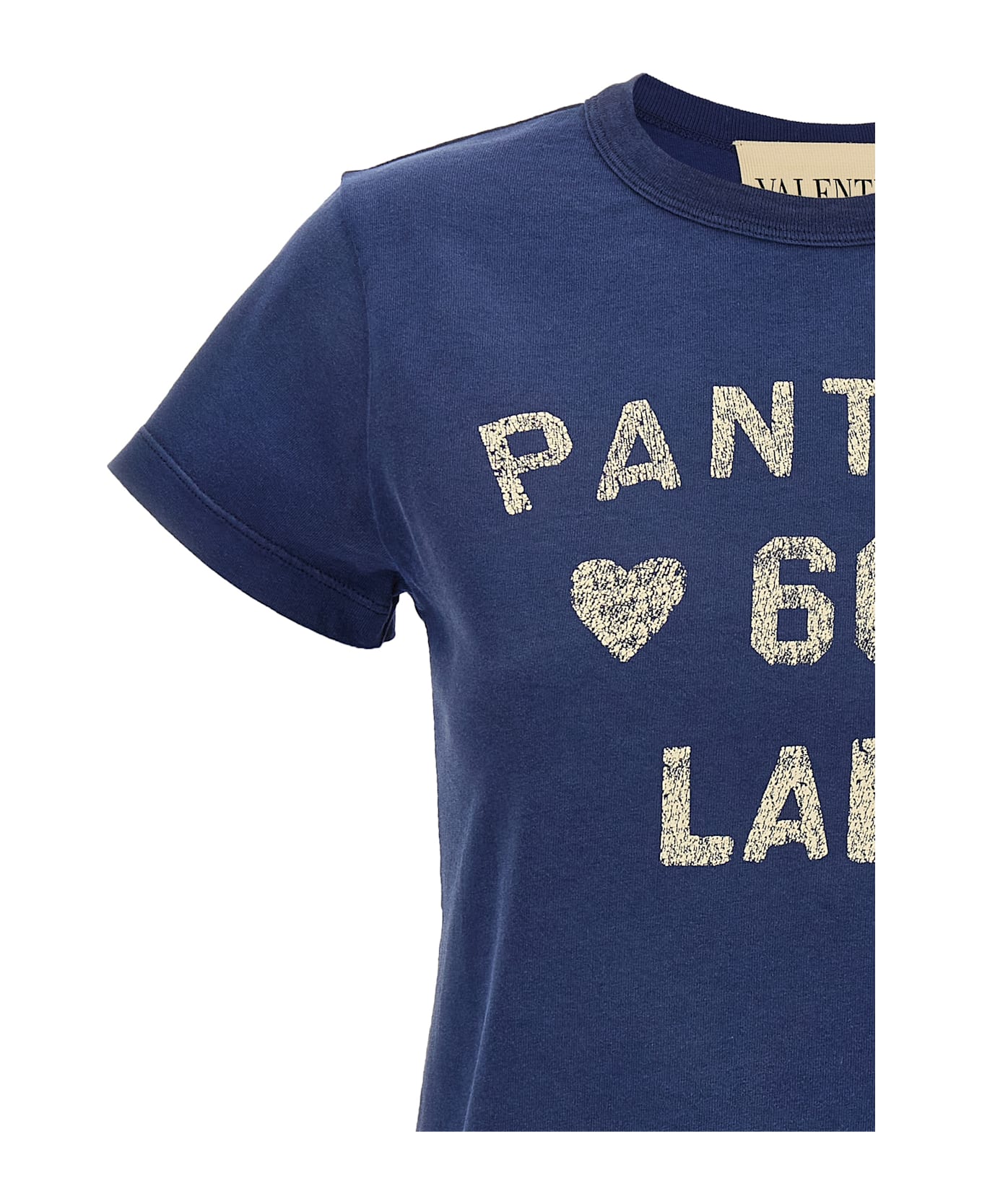 Valentino Garavani 
panther Lady
 T-shirt - Blue