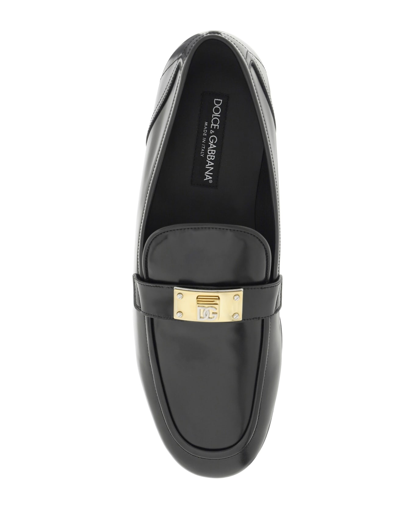 Dolce & Gabbana Leather Loafers - NERO (Black)