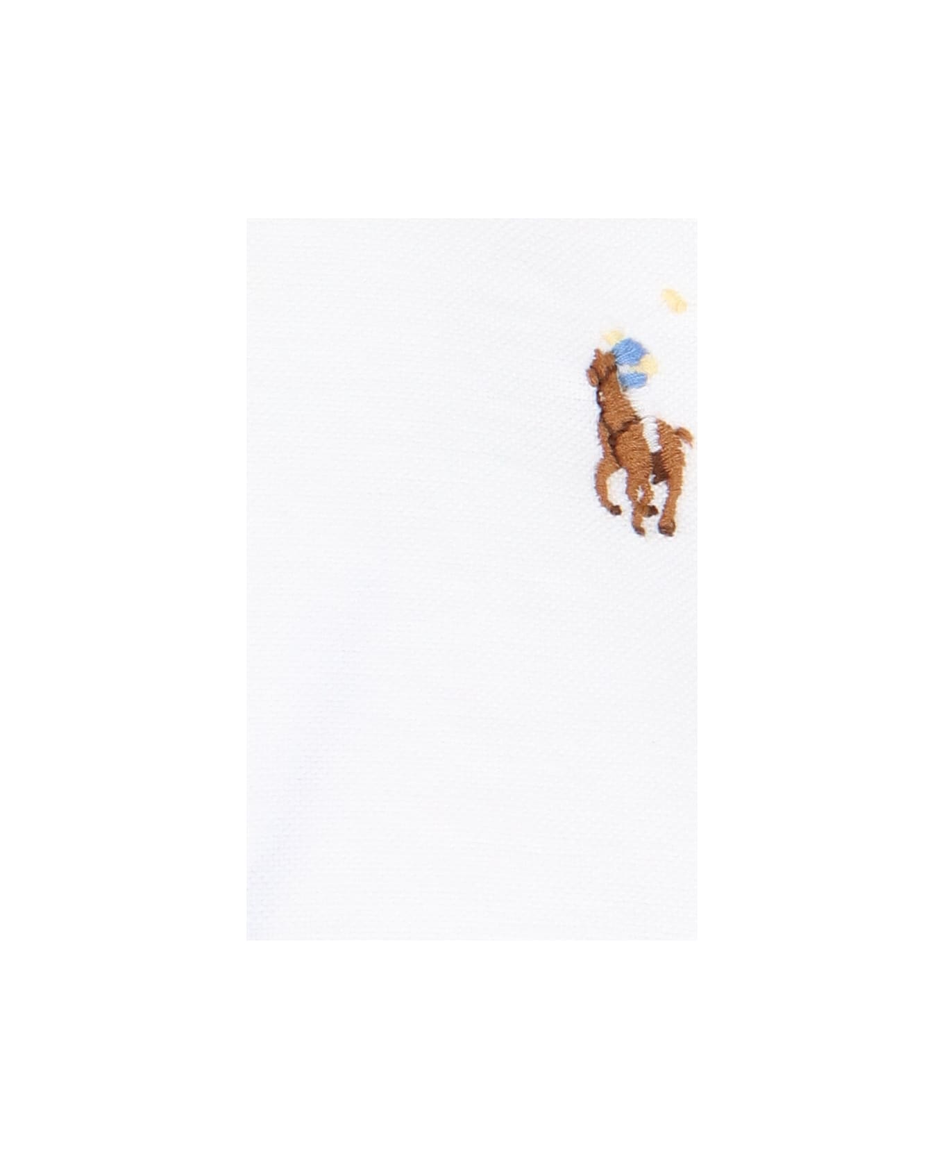 Polo Ralph Lauren 
oxford
 Logo Shirt - White
