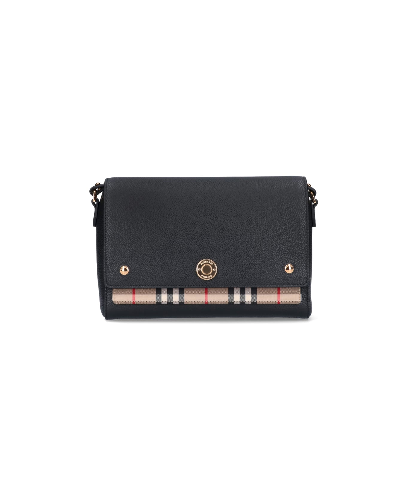 Burberry 'note' Shoulder Bag - BLACK