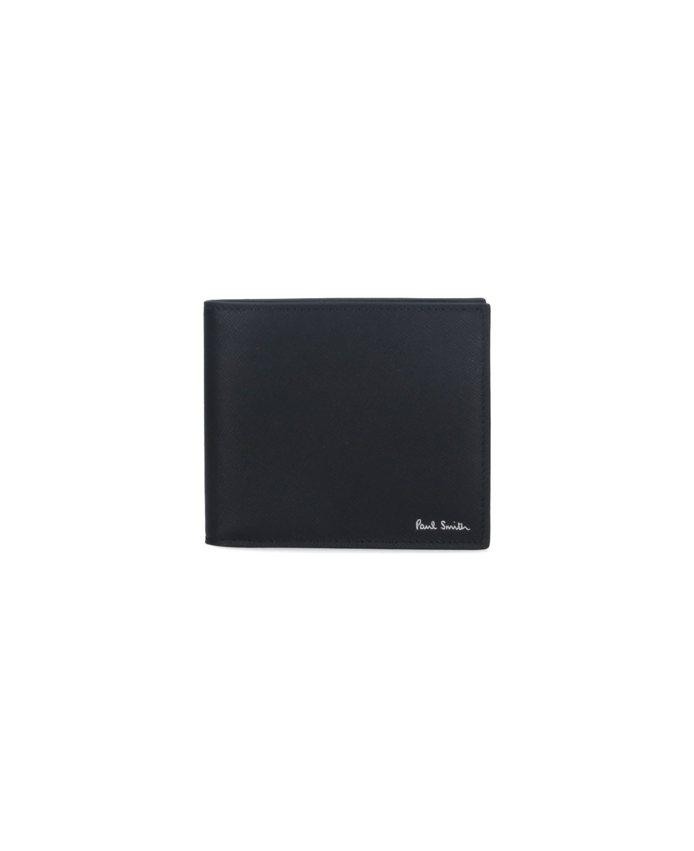 Paul Smith Bifold Print Wallet - Black  