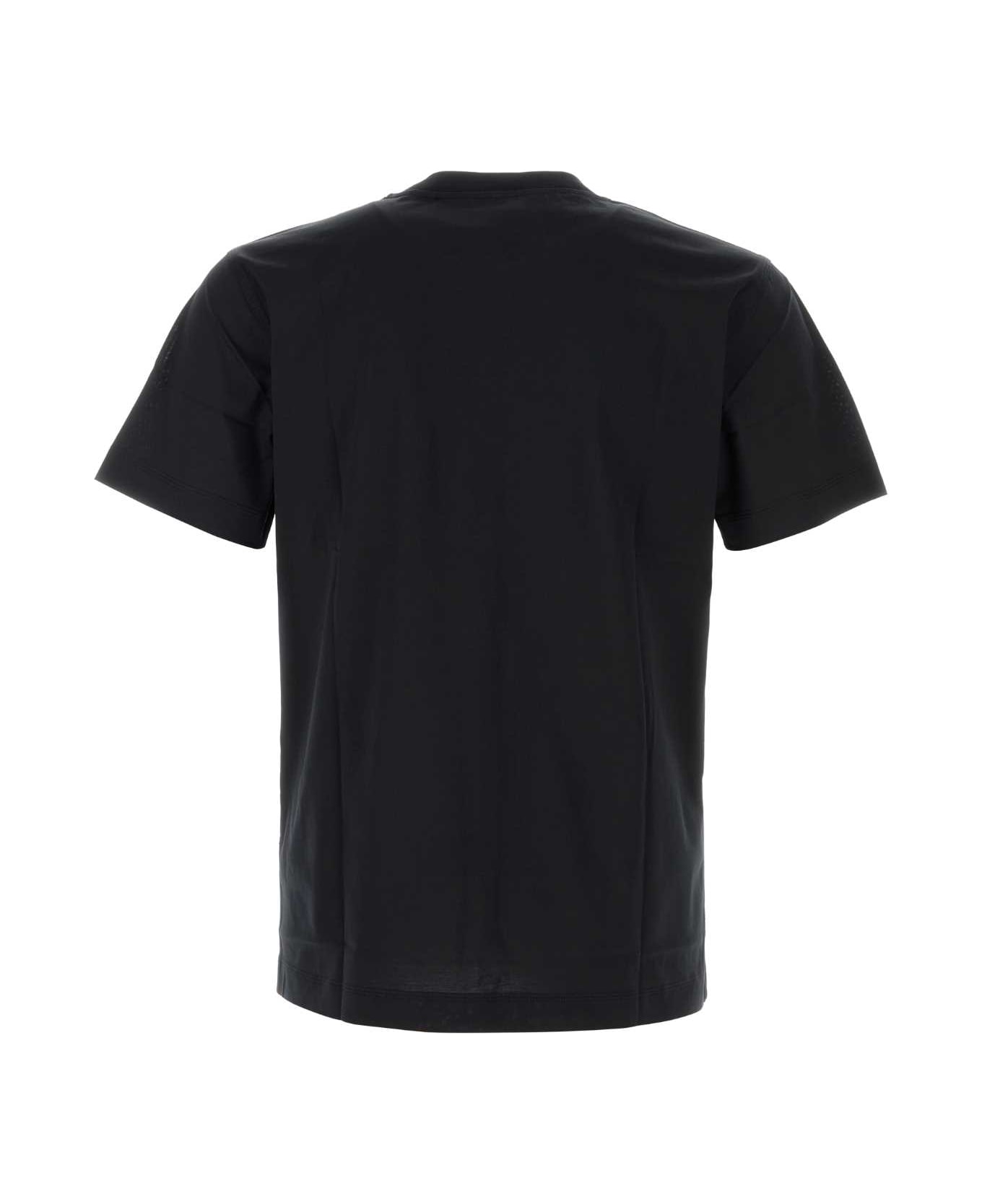 Tシャツ・カットソー BURBERRY BLACK COTTON T-SHIRT Burberry Black Cotton T-shirt | italist