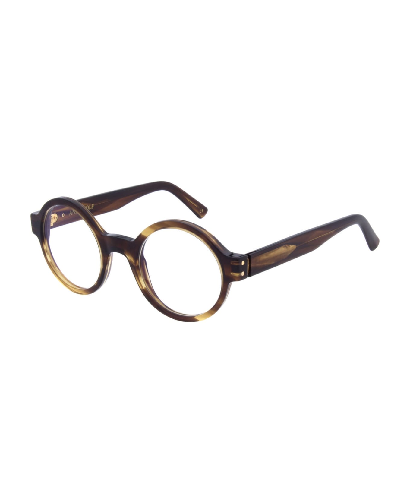 Andy Wolf Aw02 - Brown / Gold Glasses - brown