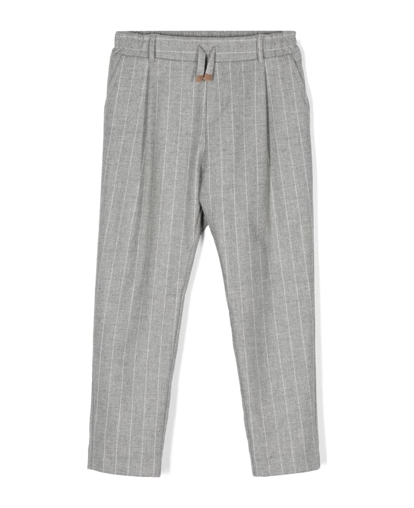 Eleventy Trousers Grey - Grey