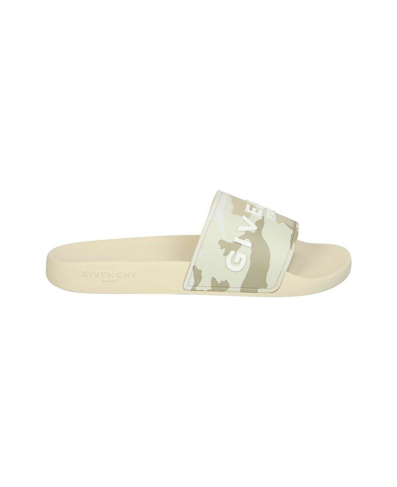 Givenchy Camouflage Printed Flat Sandals