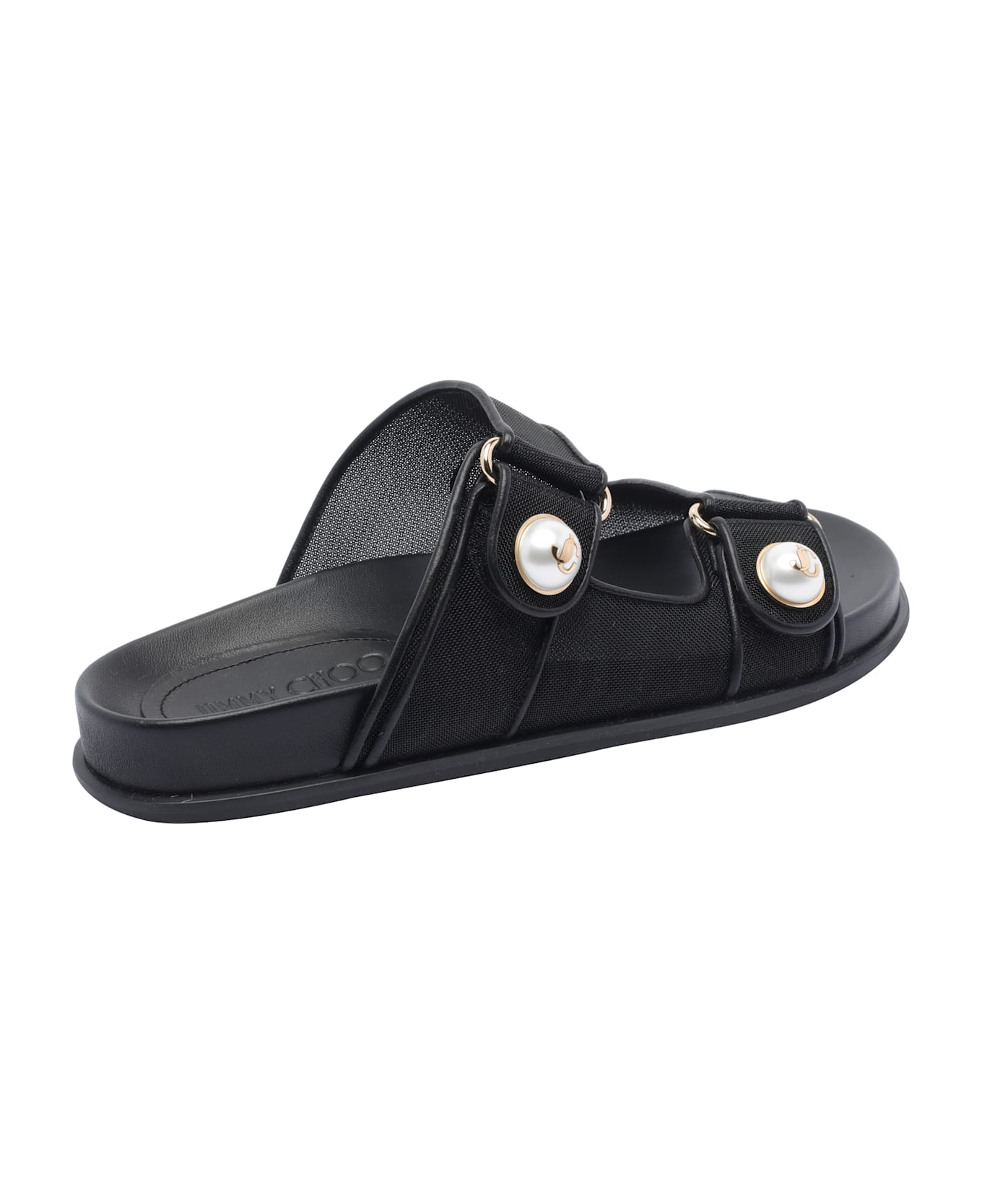 Jimmy Choo Fayence Sandals - Black