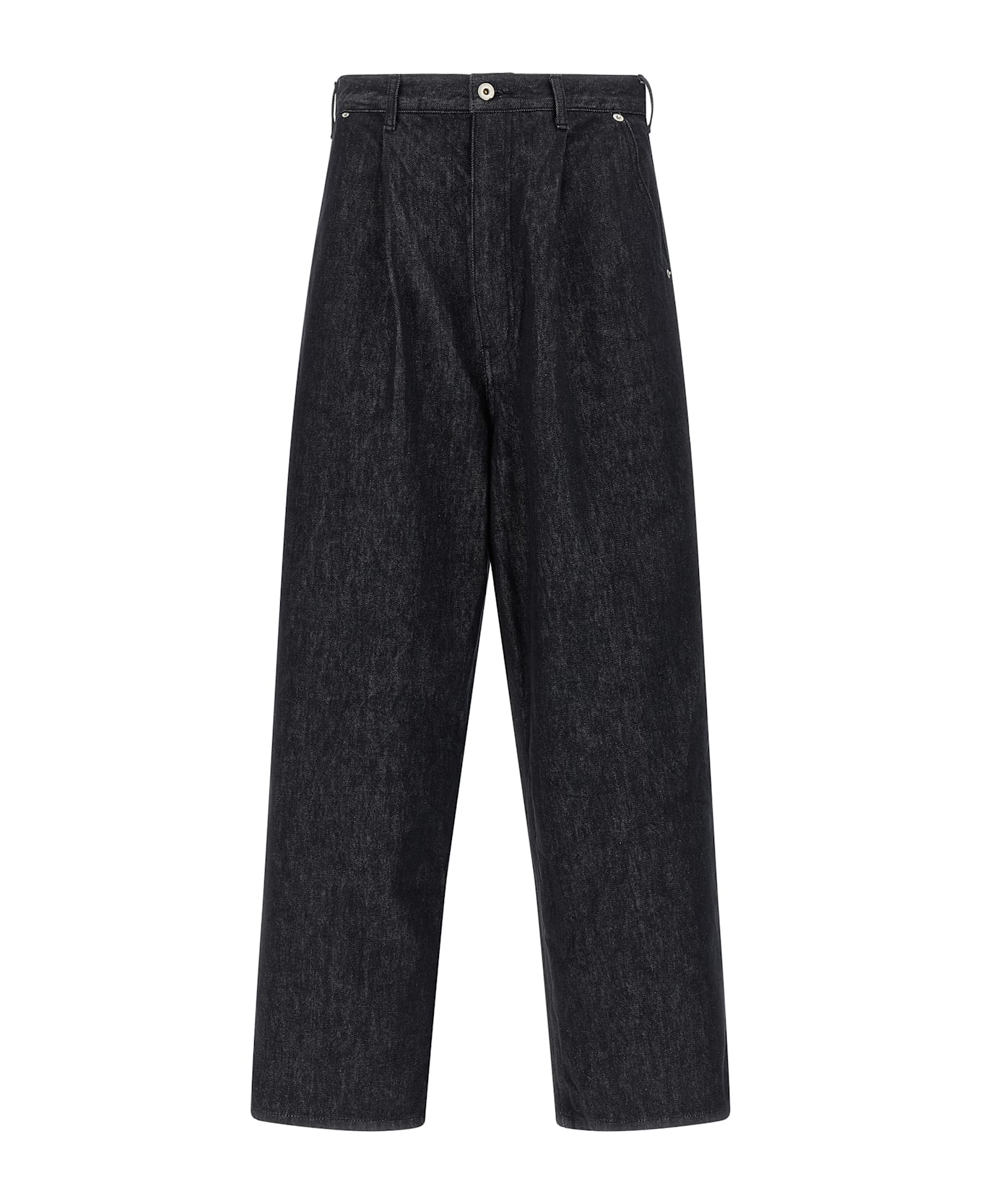 Comme des Garçons Homme Wide Leg Jeans - Blue