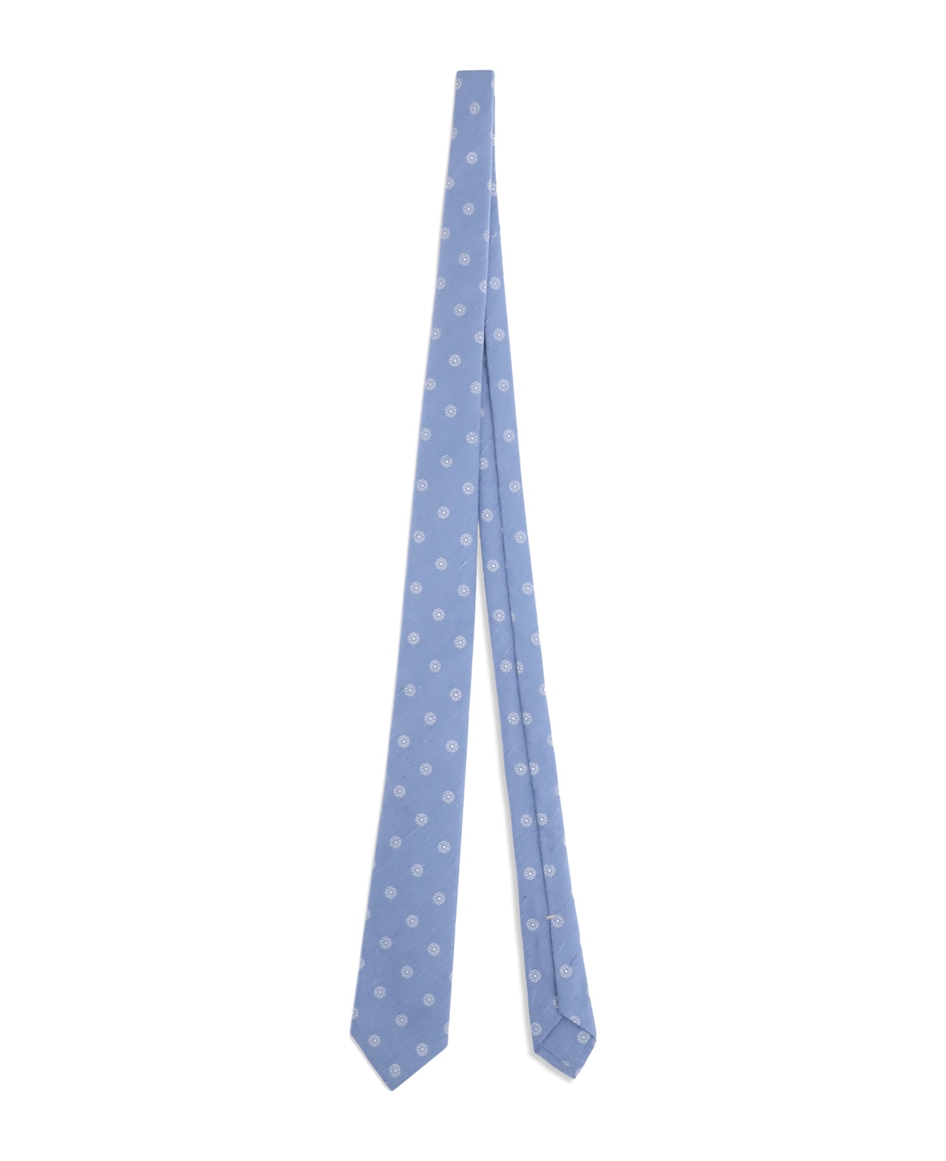 Kiton Flower Patterned Tie
