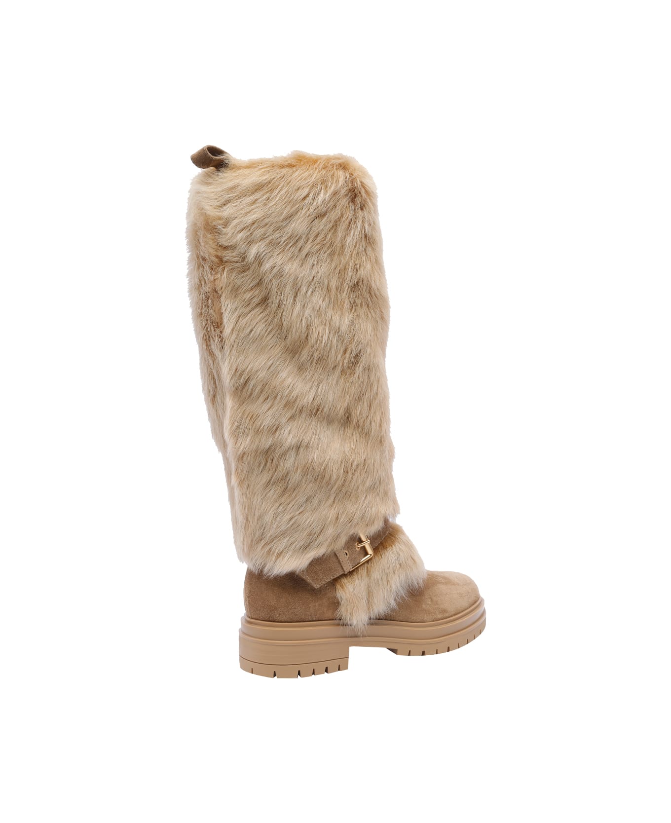 Gianvito Rossi Maverick Boots - Beige