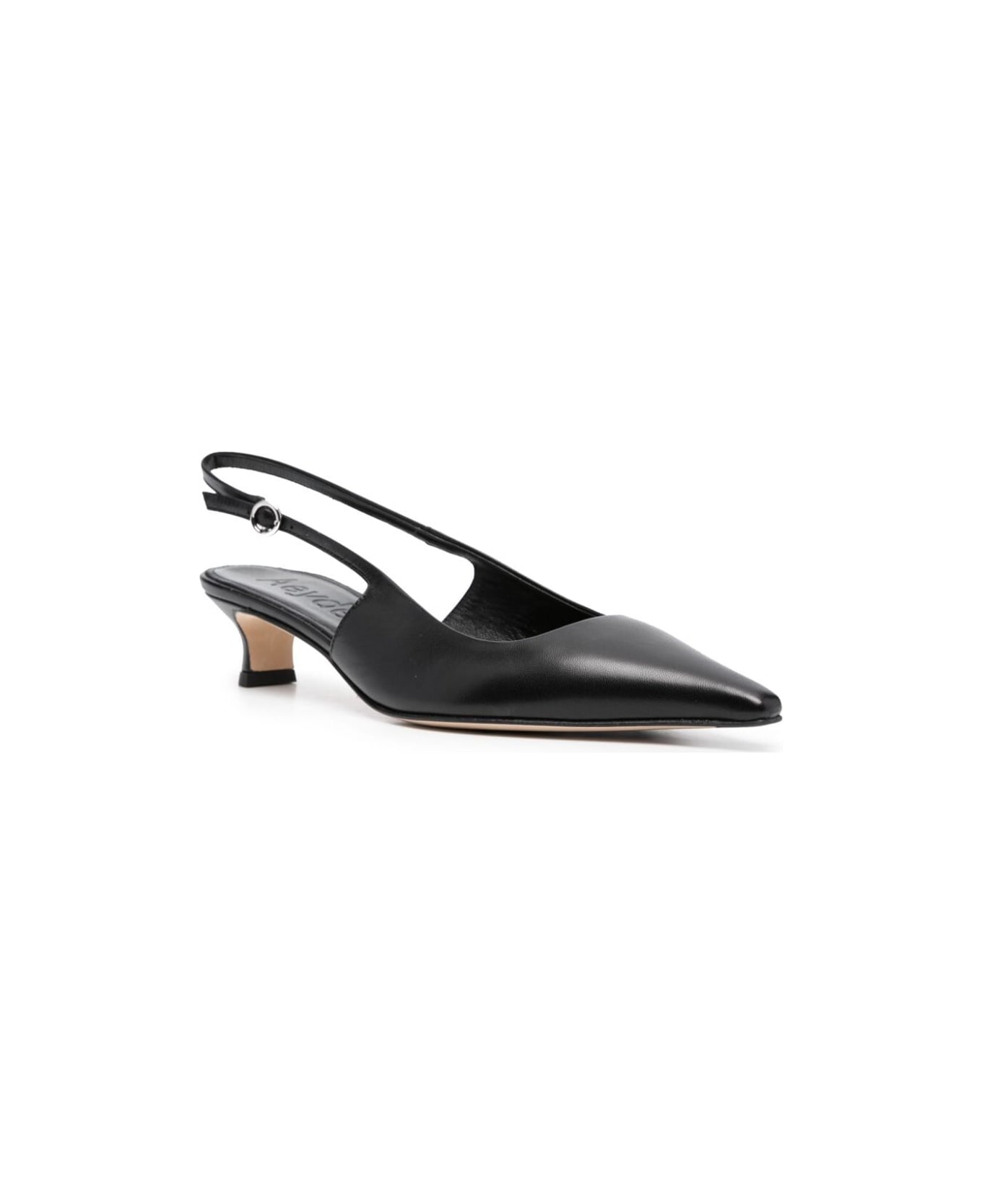 aeyde Catrina Nappa Leather Pumps - Black