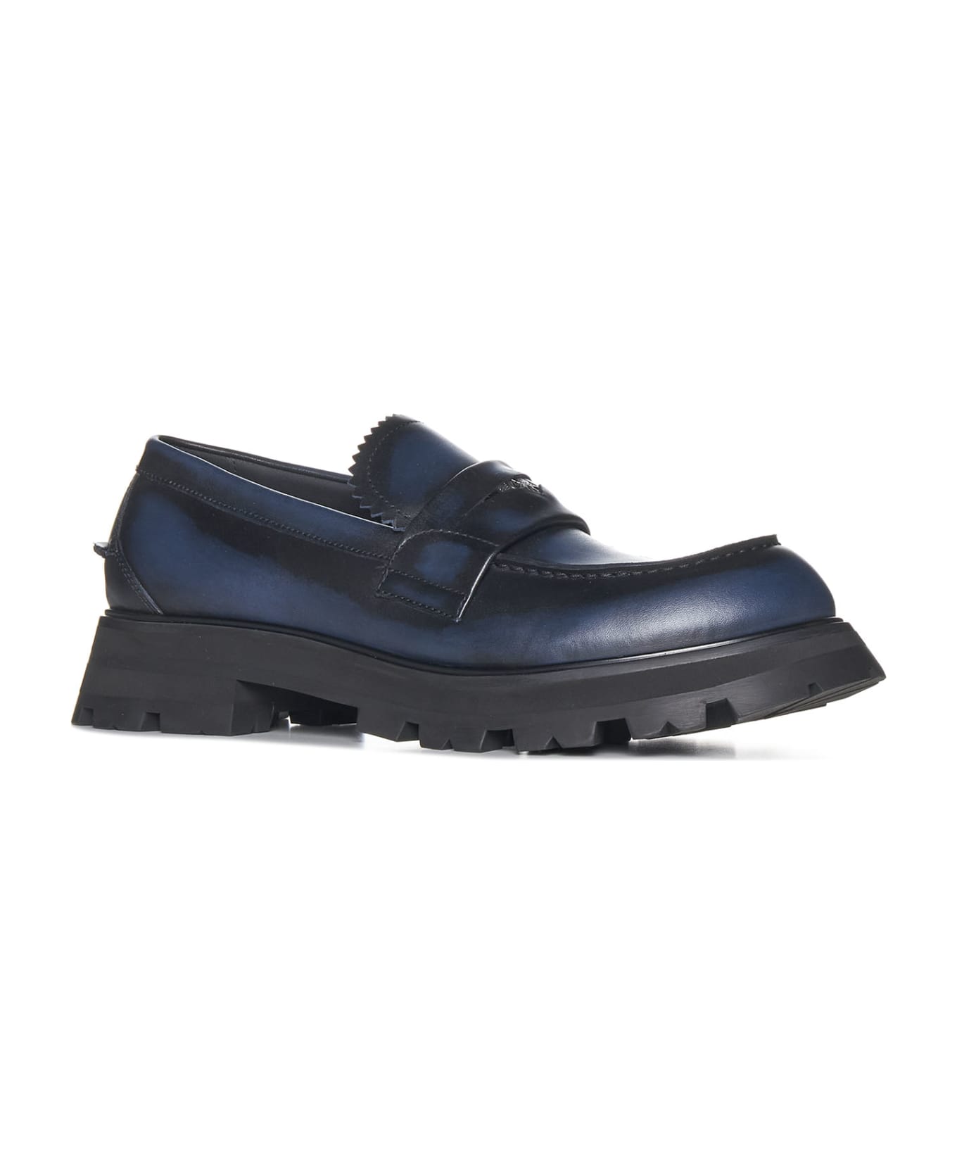 Alexander McQueen Loafers - Anthracite silver