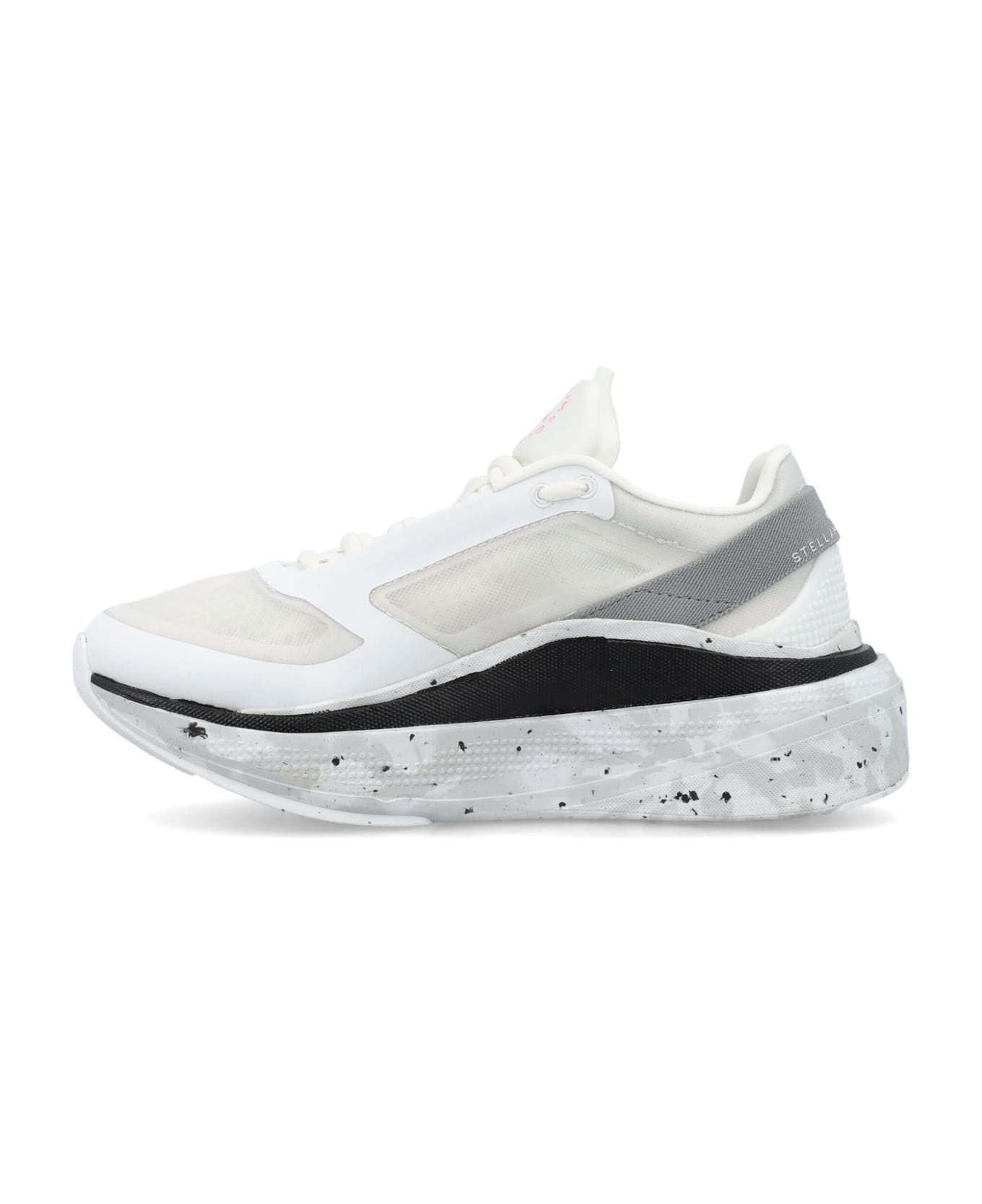 Adidas by Stella McCartney Eartlight Mesh Running Shoes Woman - WHITE/GREY/BLACK