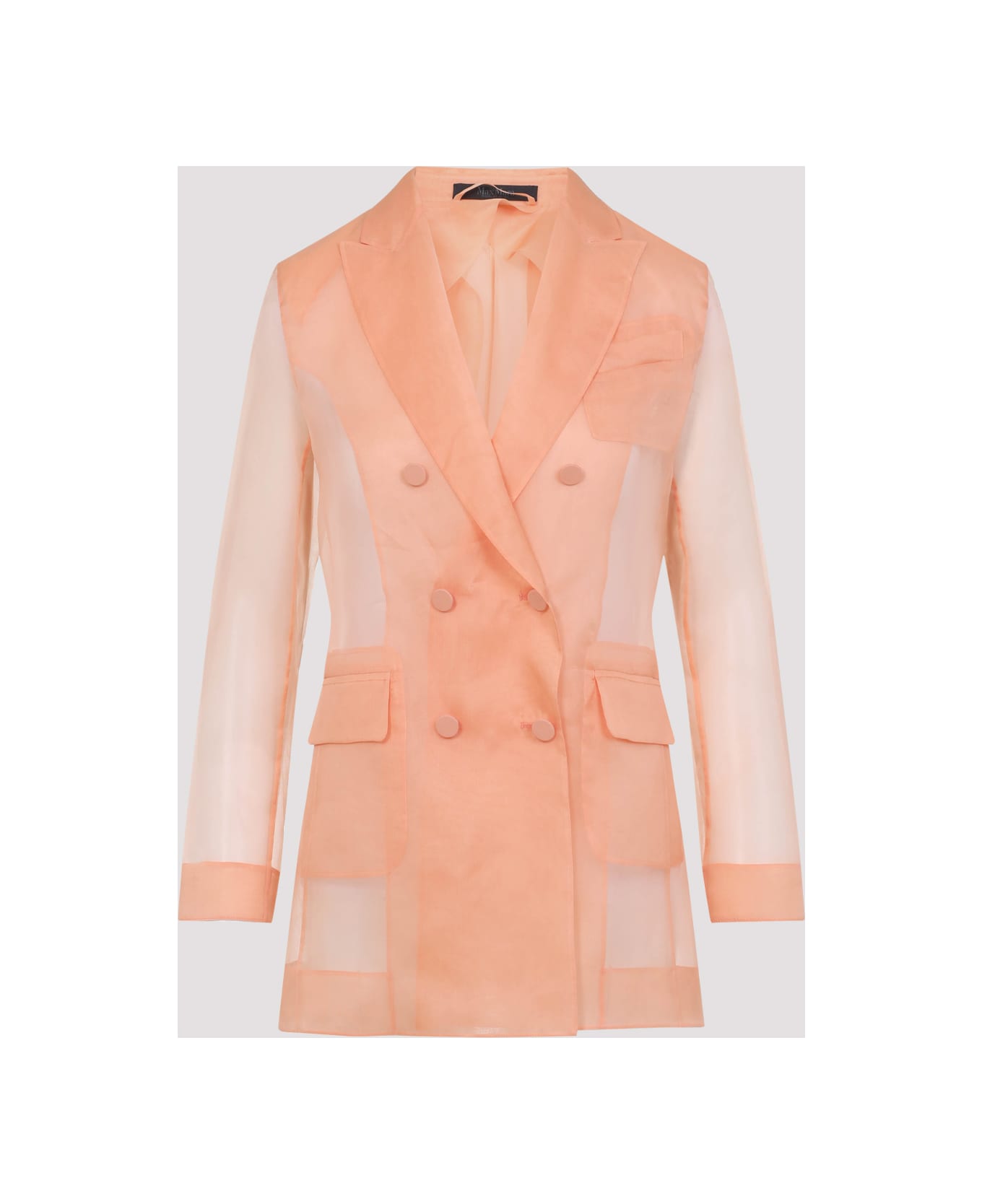 Max Mara Pianoforte Esopo Double Breasted Blazer - Pink