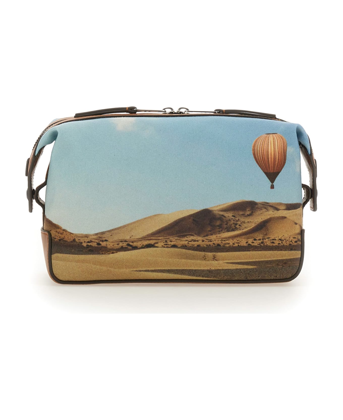 Paul Smith Beauty Case With 'signature Stripe Balloon' Print - PRINTED