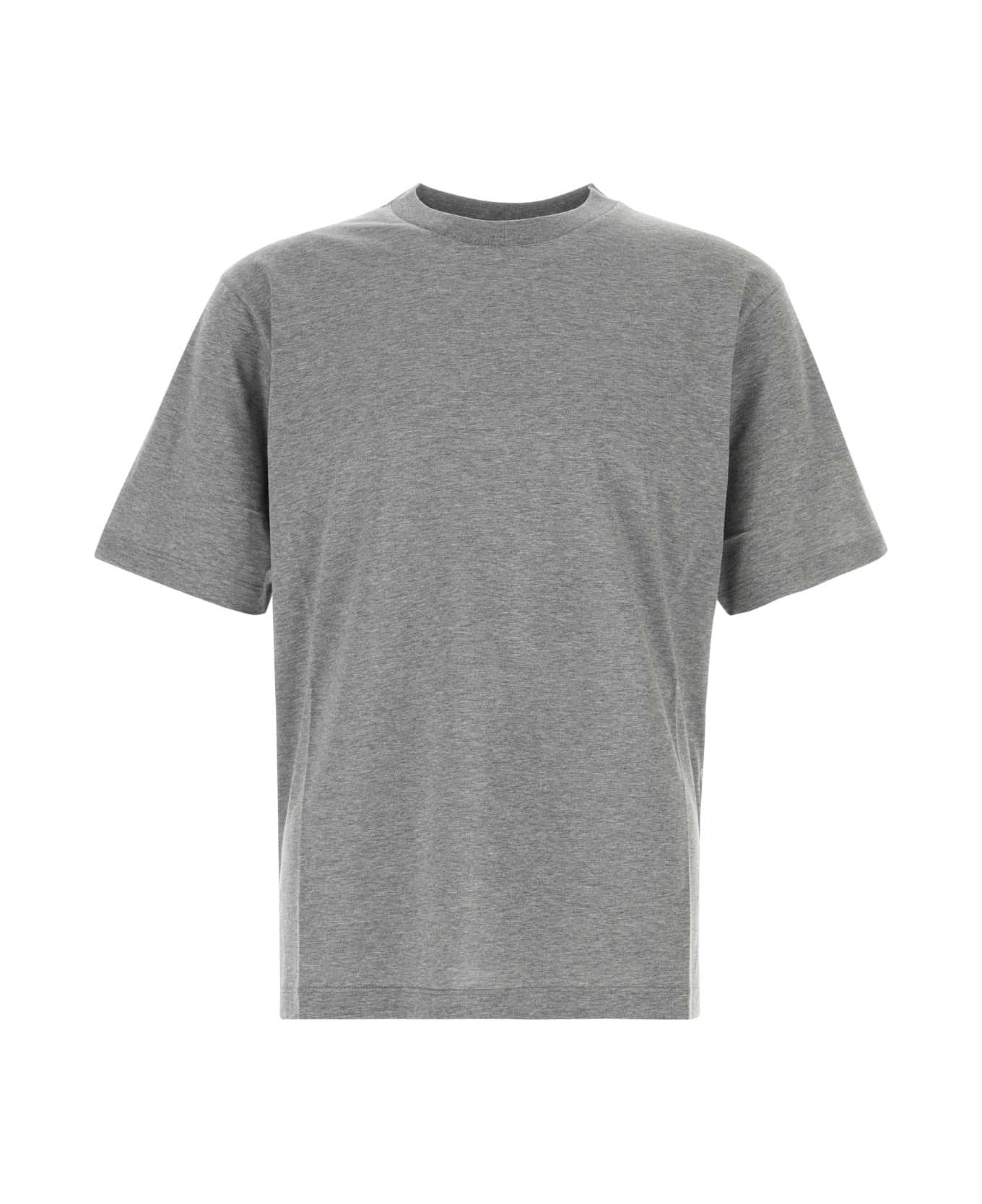 Prada Grey Cotton T-shirt - ARDESIA