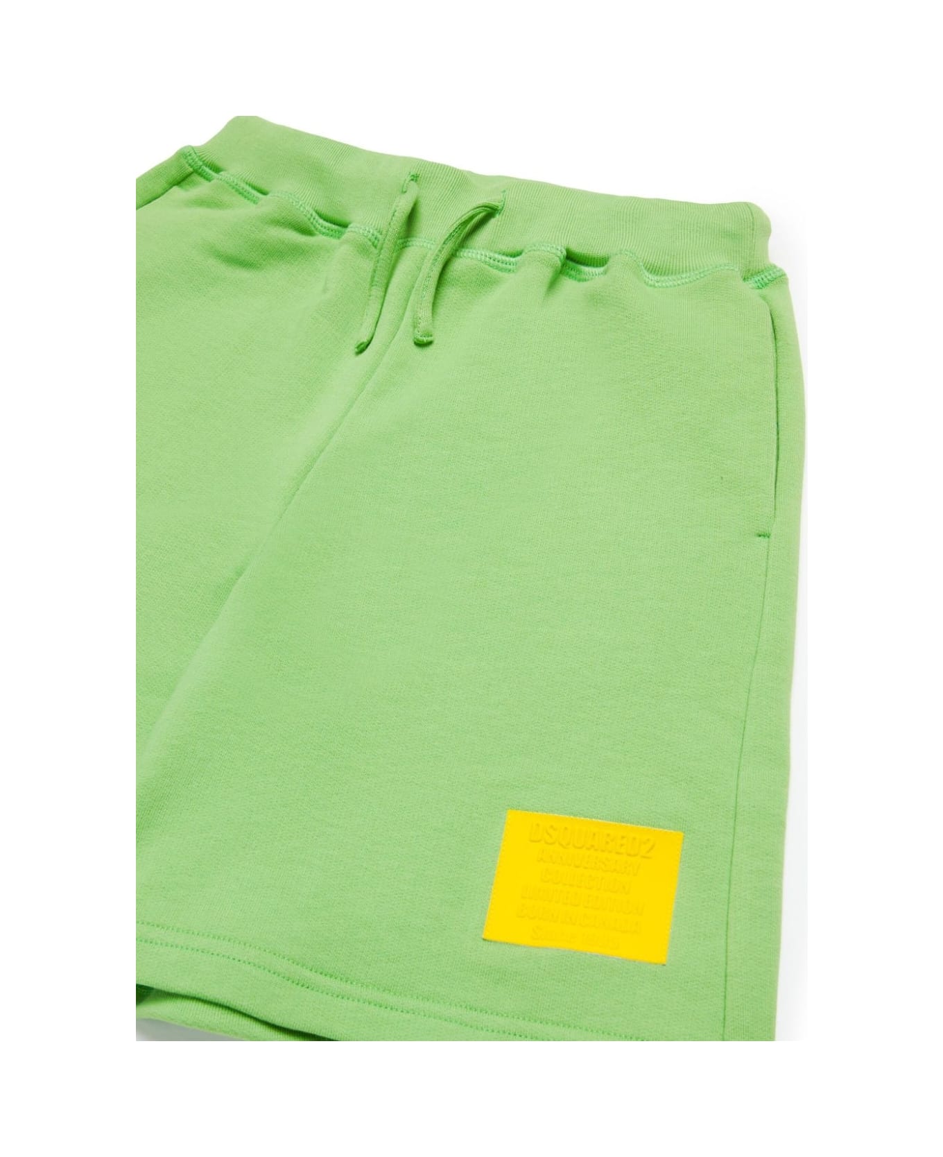 Dsquared2 Shorts Con Applicazione - Green