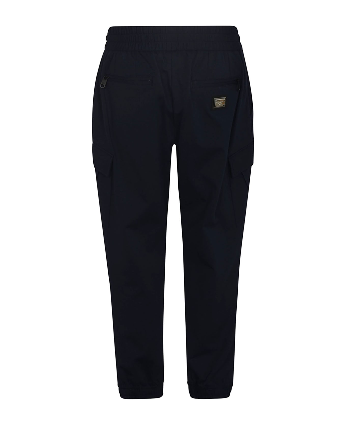 Dolce & Gabbana Cargo Laced Track Pants - Blue