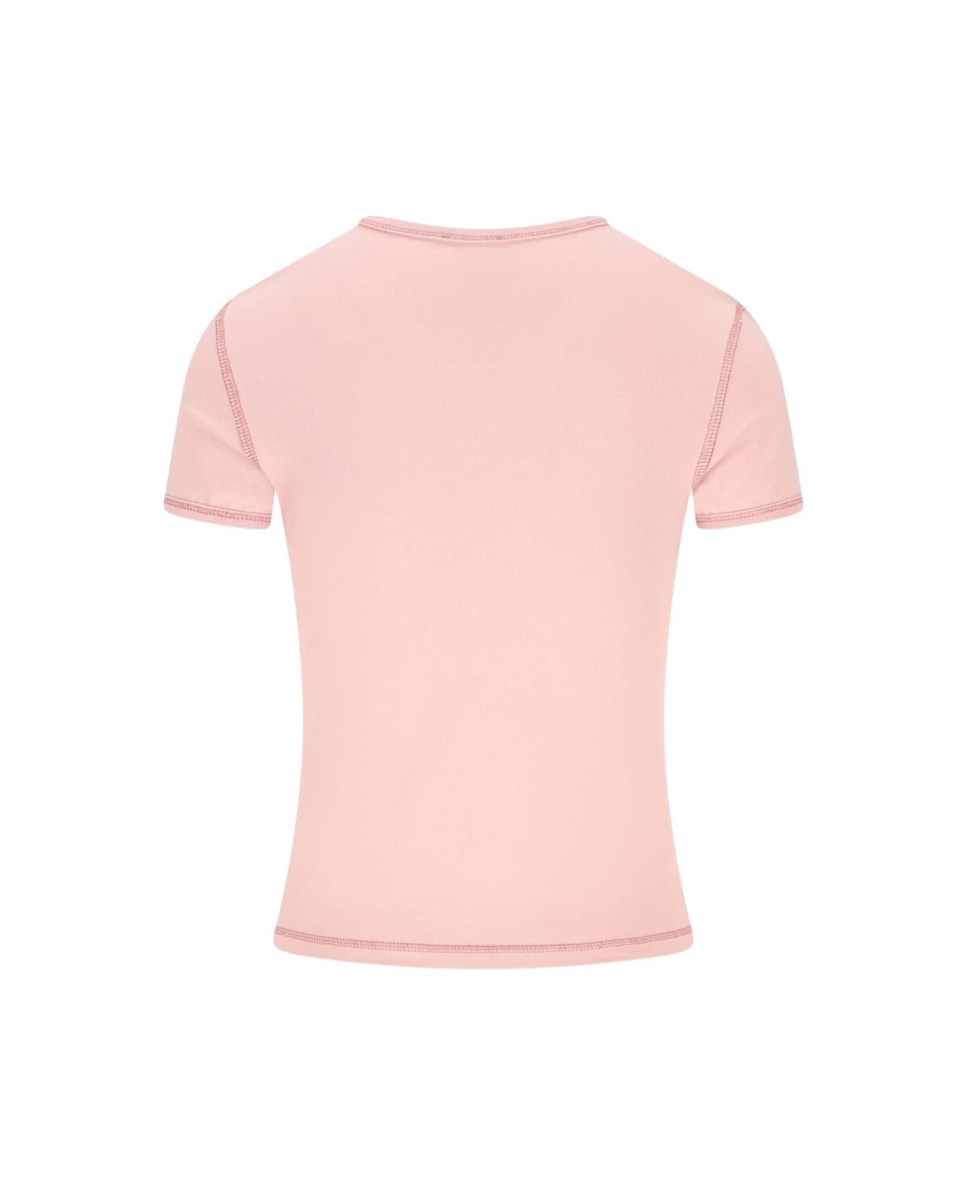 Diesel Heart Cotton T-shirt - Powder