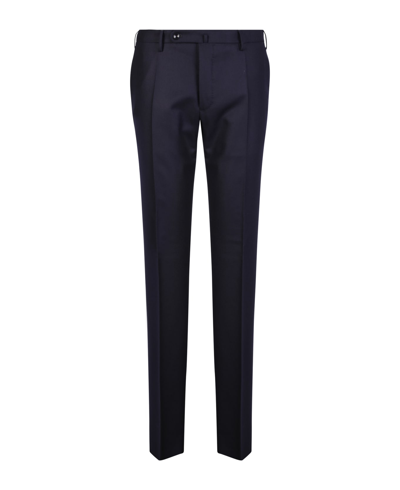 Incotex Off-centre Fastening Detail Trousers - Blue