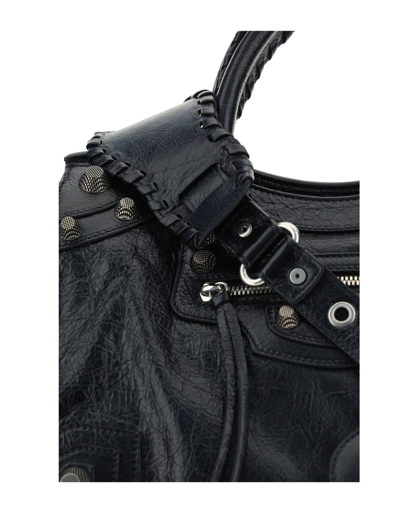 Balenciaga Neo Cagole City Handbag - BLACK