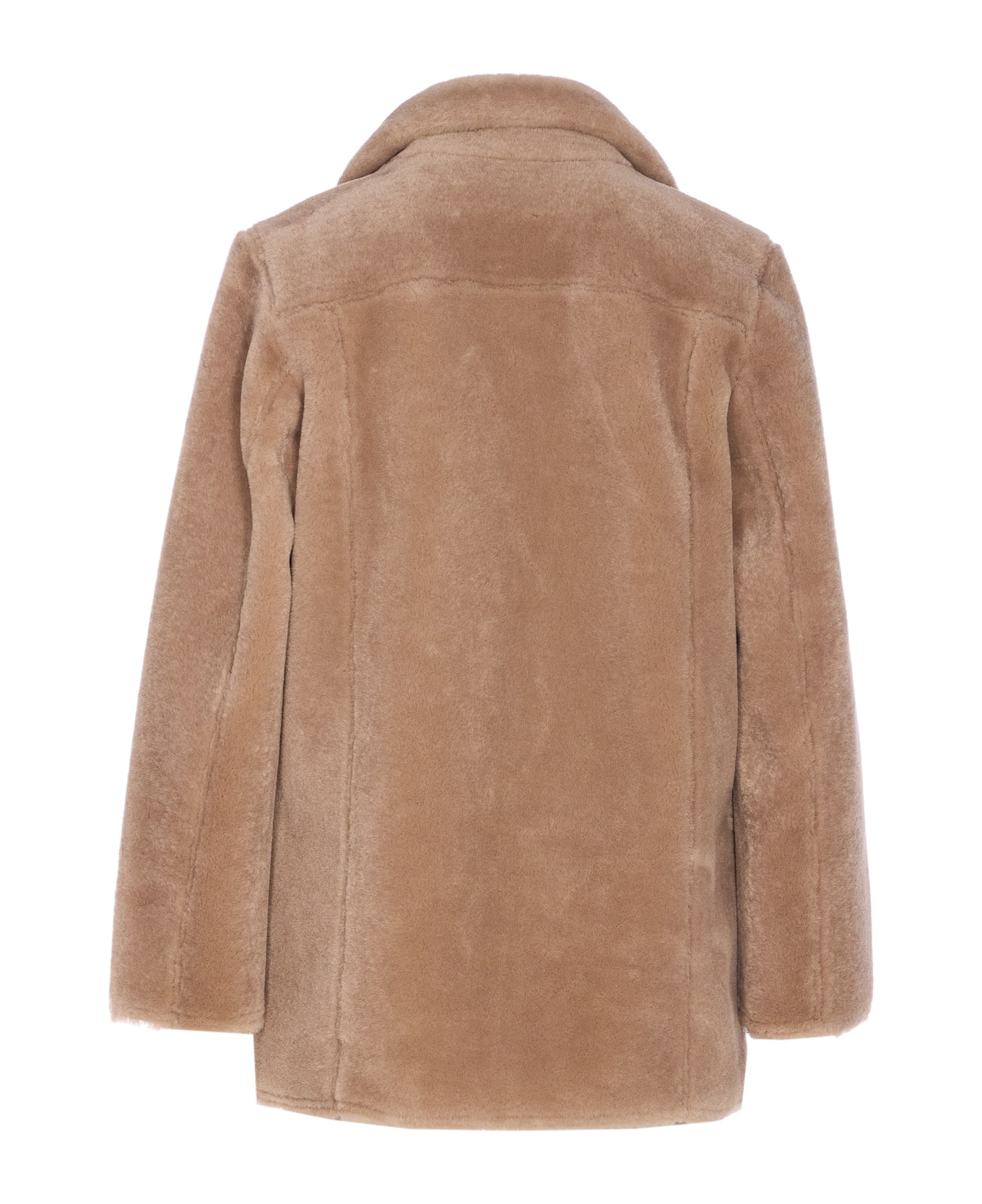 urbancode Reversible Faux Fur Jacket - Beige コート