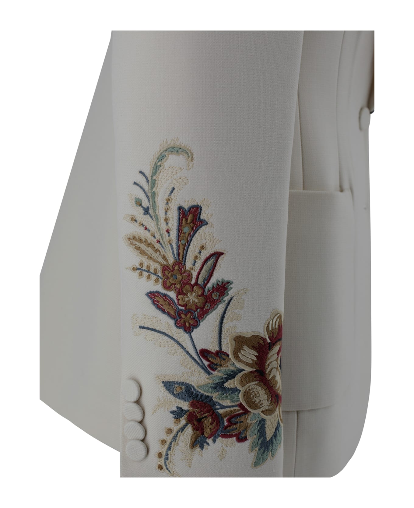 Etro Single-breasted Jacket - White