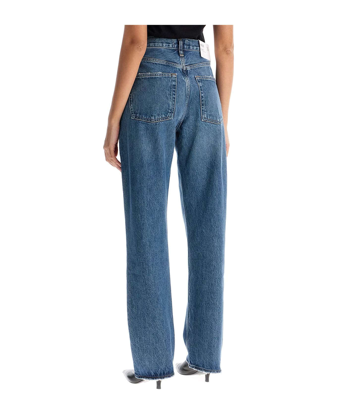 AGOLDE Relaxed Straight Fit Kelly Jeans - BLUE