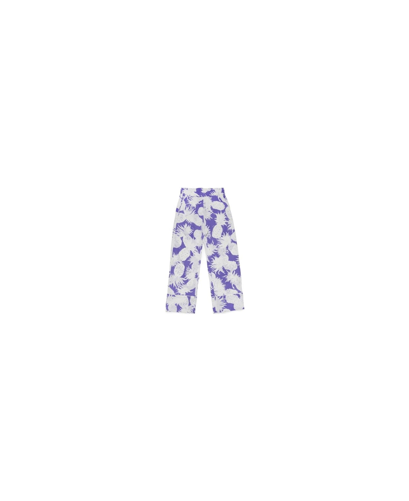 N.21 Pantaloni Con Stampa - Violet