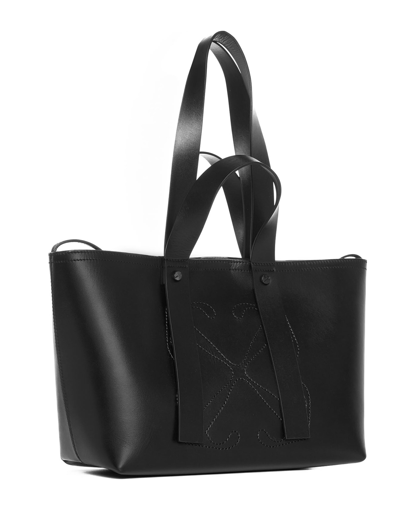 Off-White Day Off Shopping Bag - Black no color トートバッグ