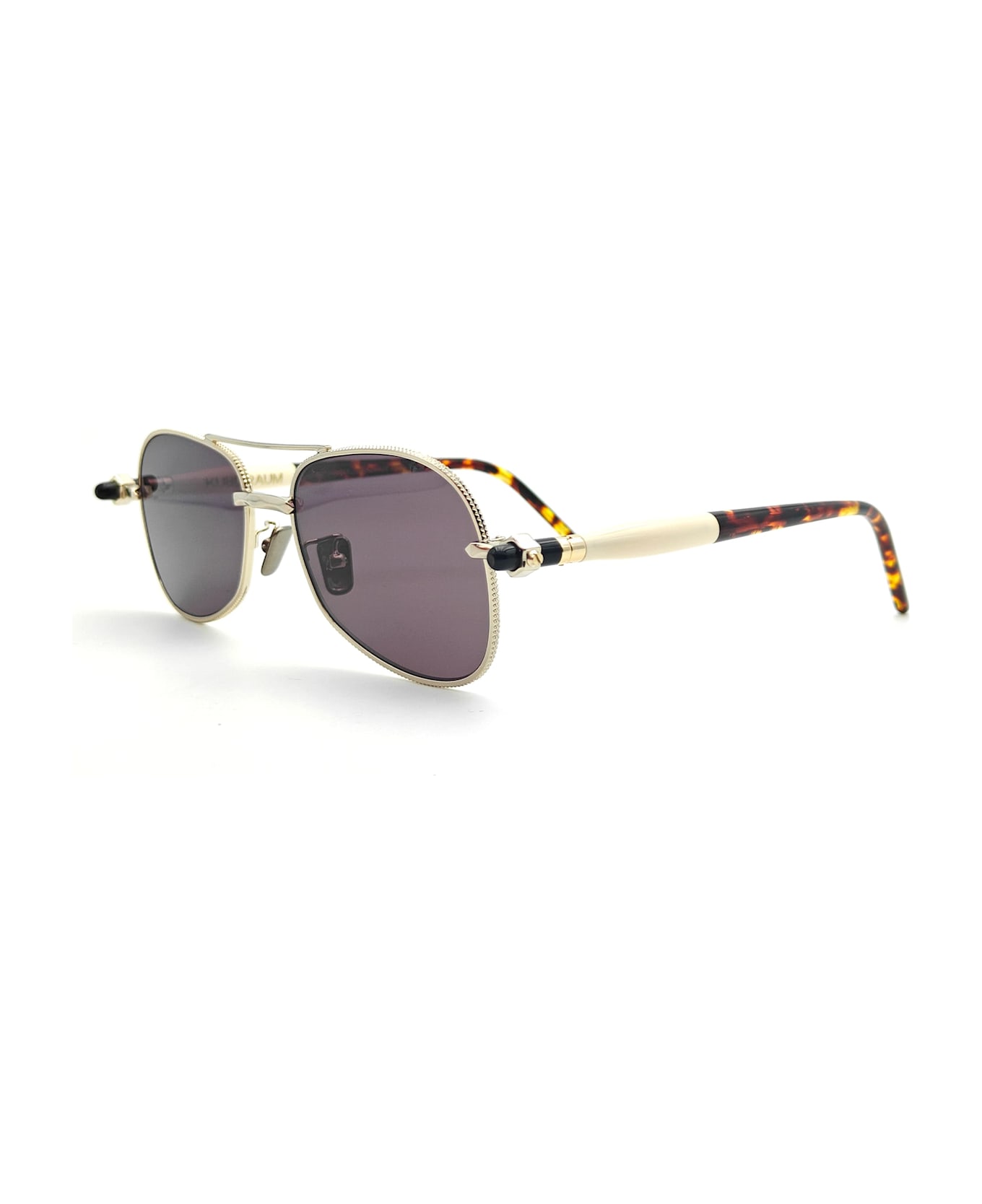 Kuboraum Mask P75 - Light Gold Sunglasses - Silver