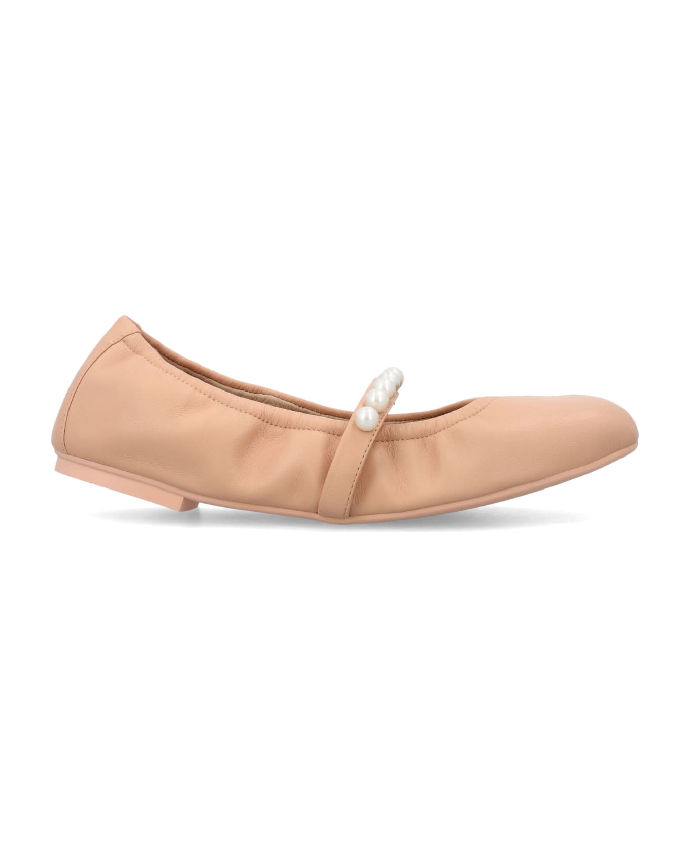Stuart Weitzman Goldie Ballet Flat - POUDRE フラットシューズ