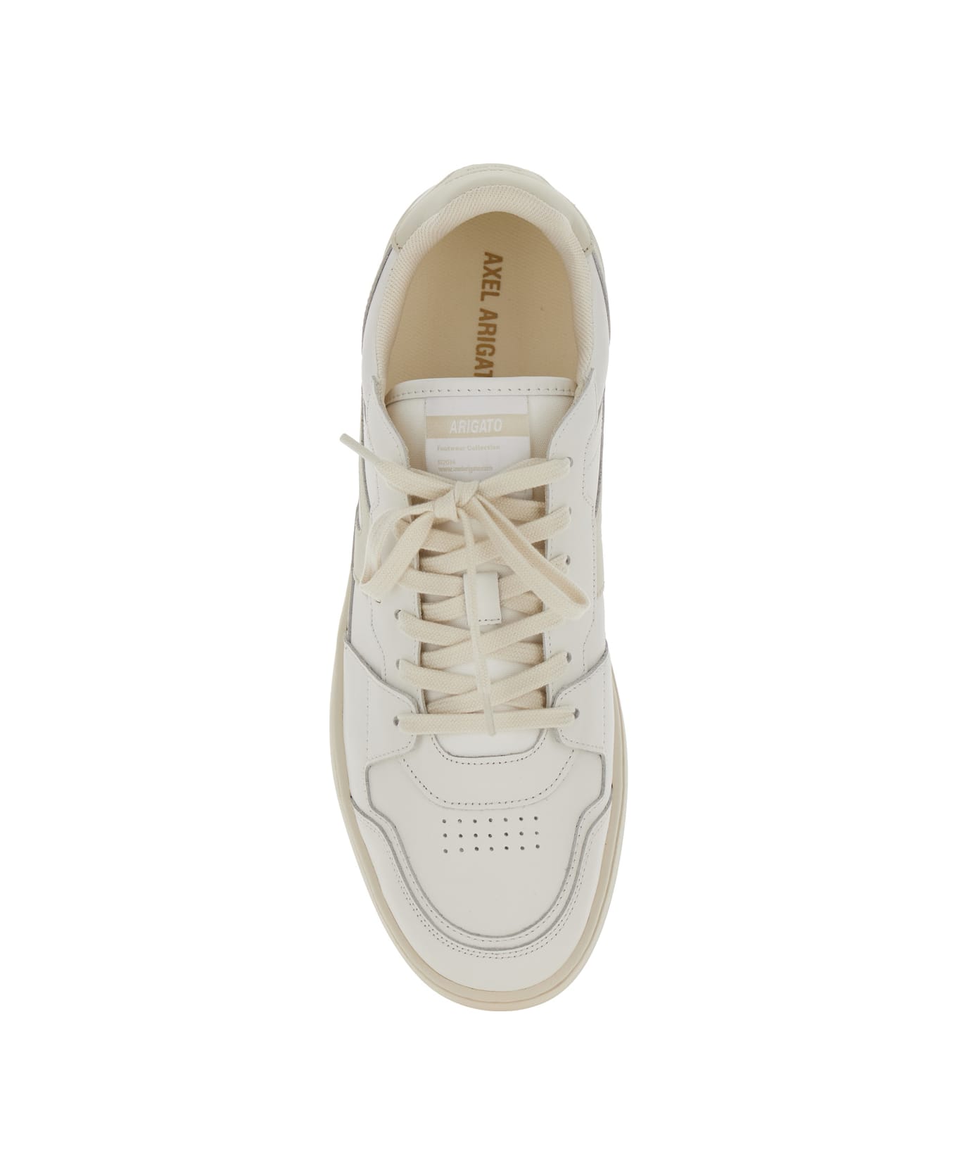 Axel Arigato Dice-a White Low Top Sneakers - White