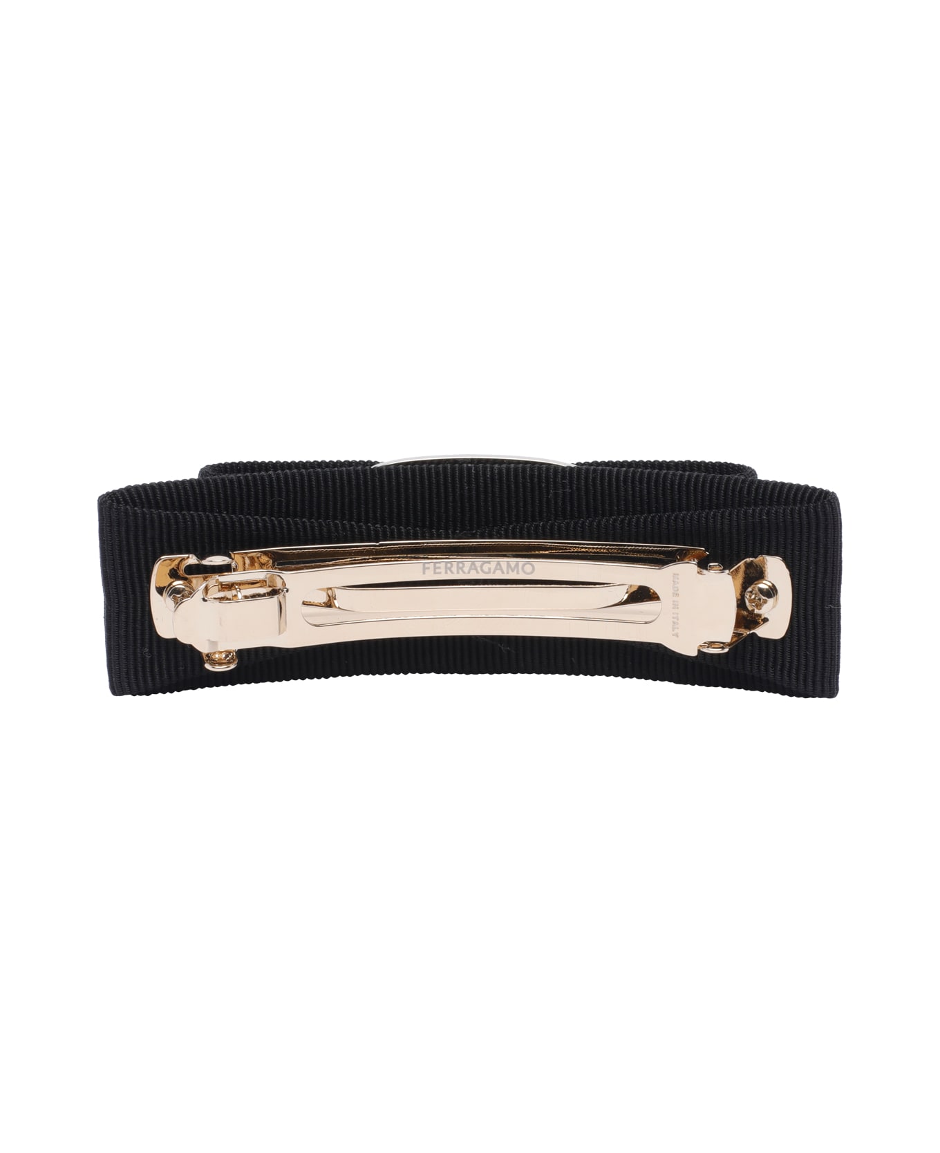 Ferragamo Vara Bow Hairclip - Black