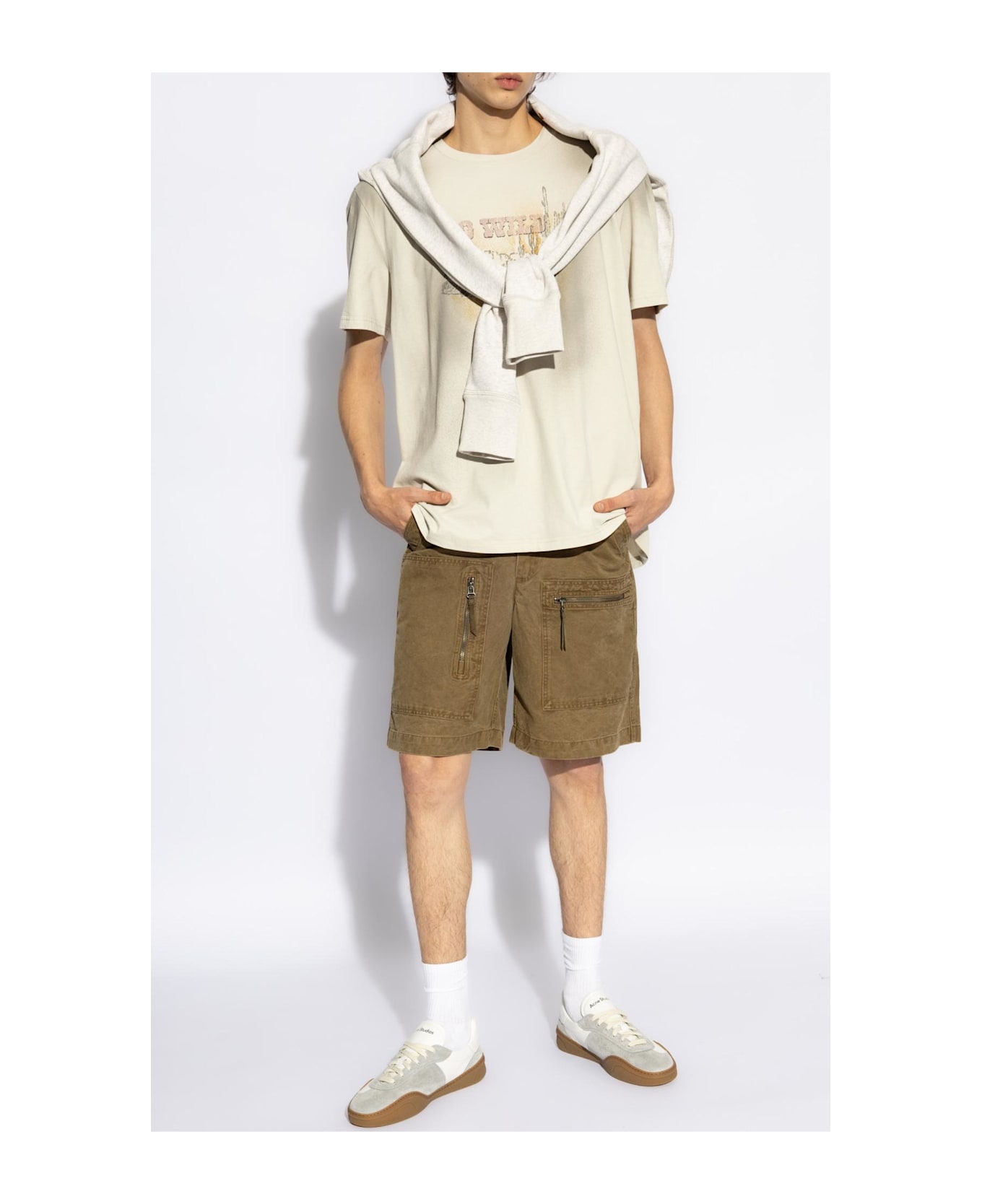 Isabel Marant Marant Kyle Shorts - FADED BLACK