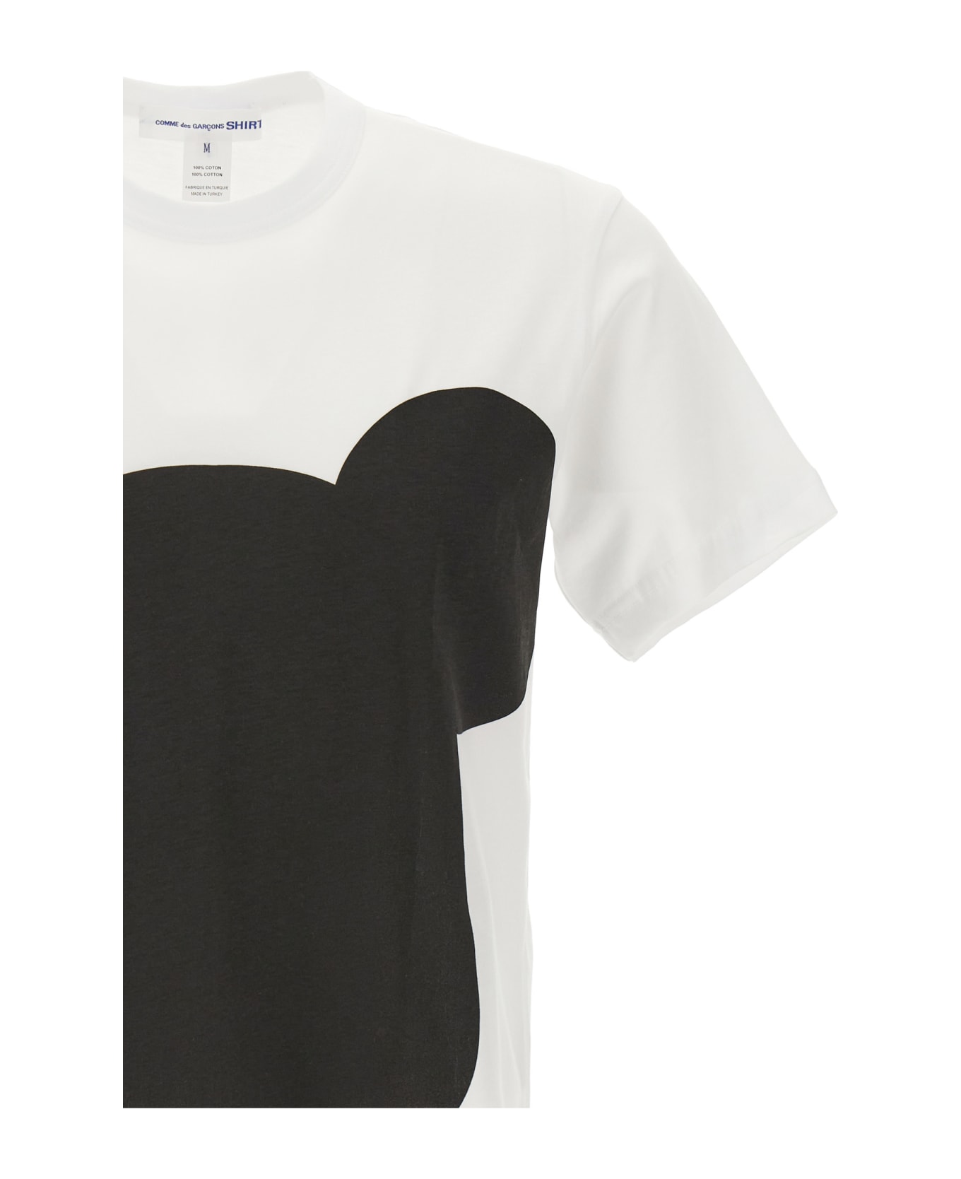Comme des Garçons Shirt T-shirt Comme Des Garçons Shirt X Brett Westfall - White/Black