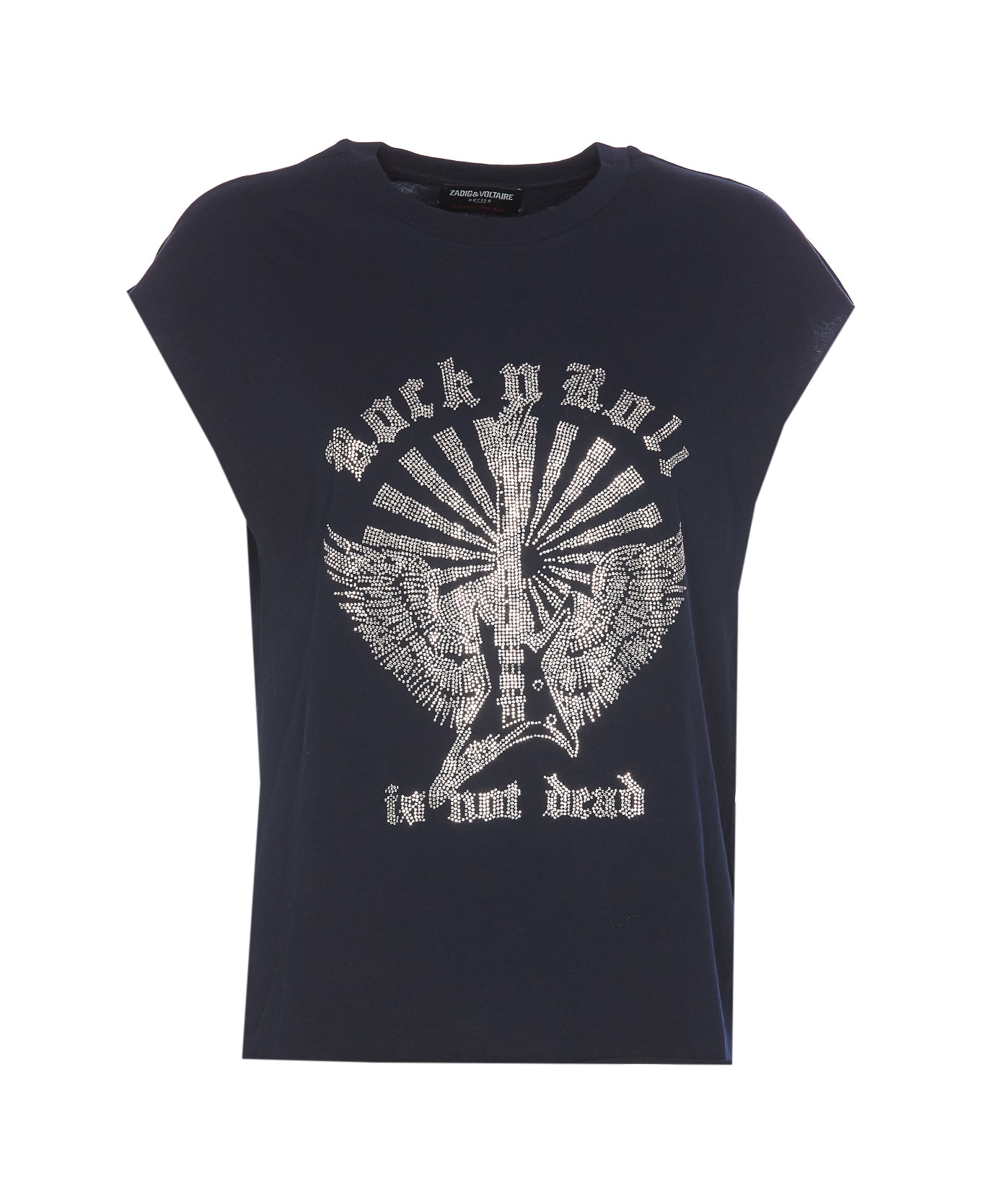 Zadig & Voltaire Cloe Guitar T-shirt - Blue